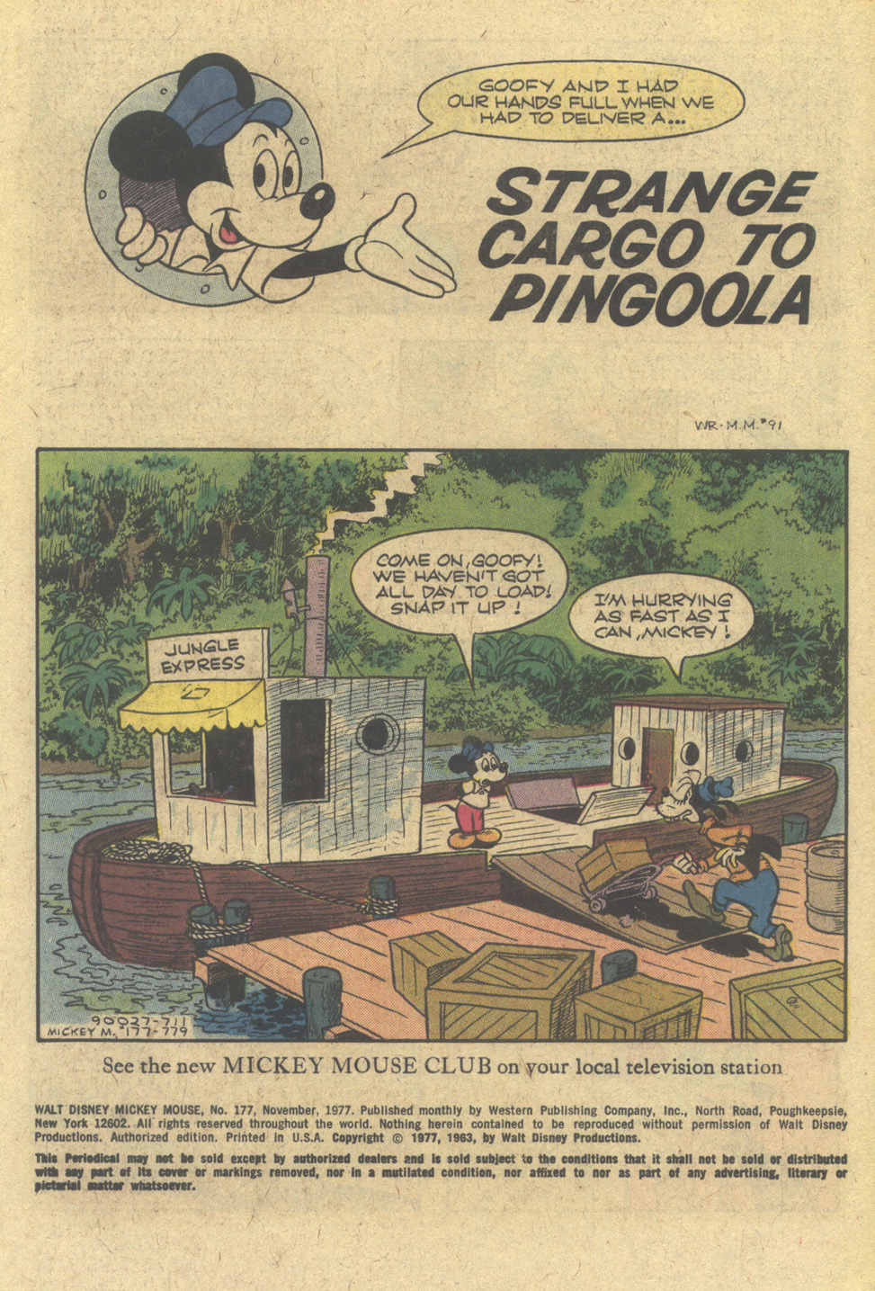 Read online Walt Disney's Mickey Mouse comic -  Issue #177 - 3