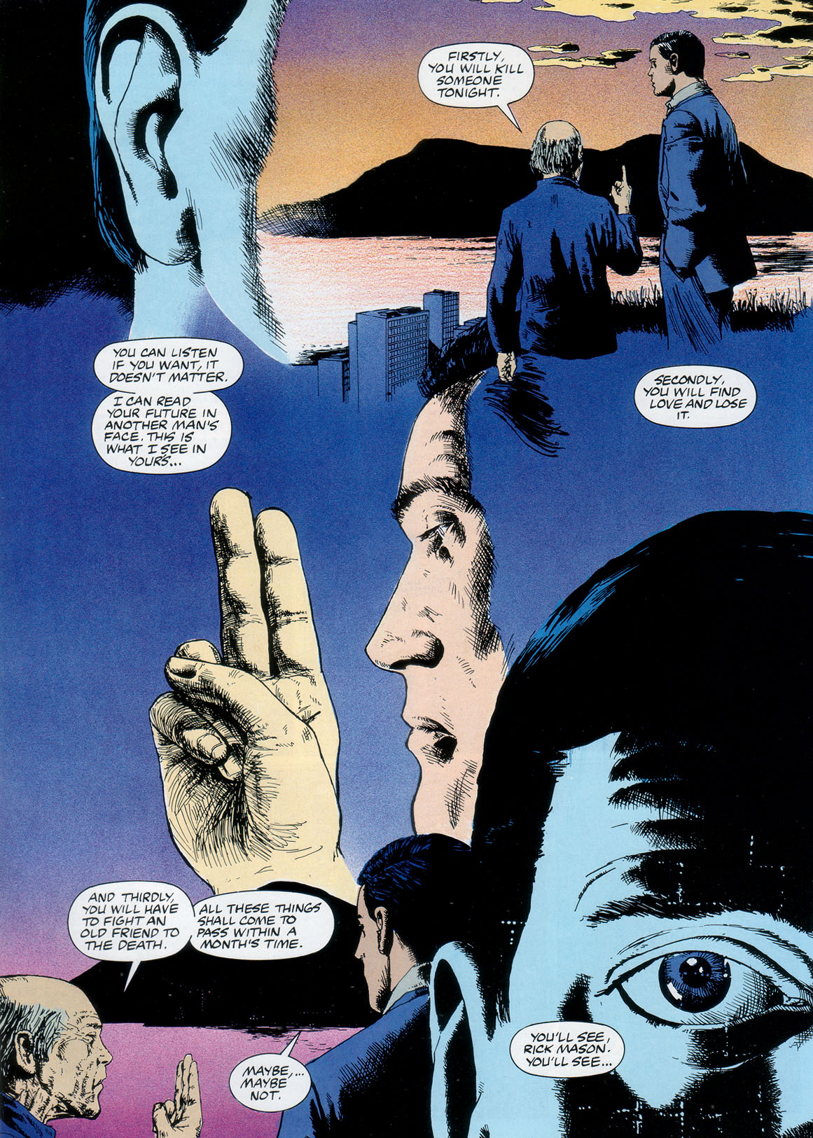 Read online Marvel Graphic Novel: Rick Mason, The Agent comic -  Issue # TPB - 56