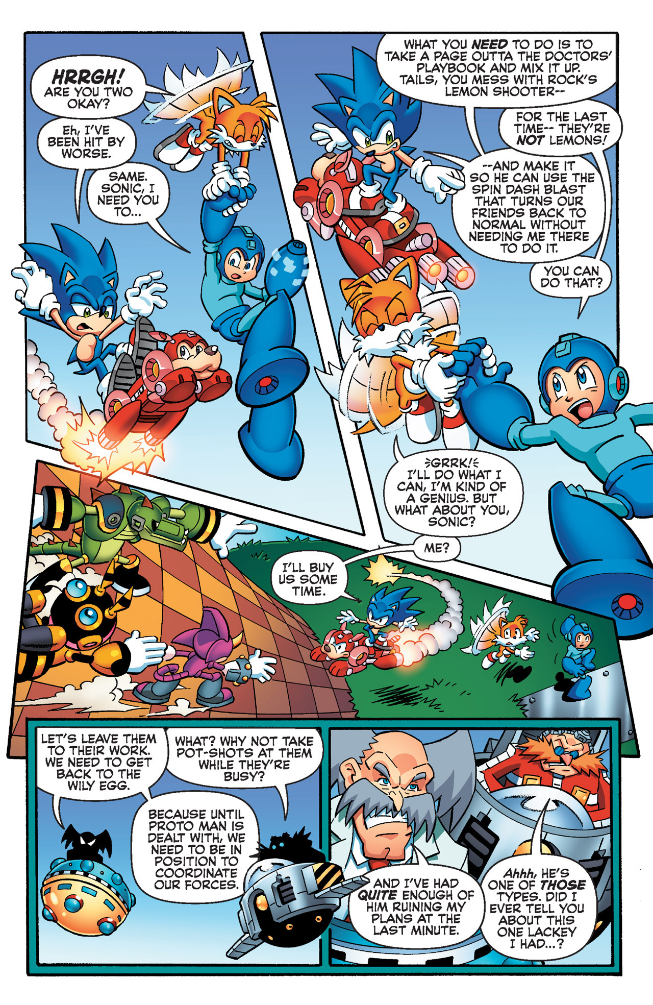 Read online Sonic Mega Man Worlds Collide comic -  Issue # Vol 2 - 42