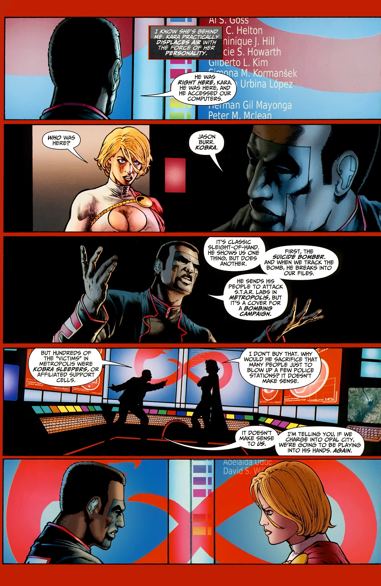Read online JSA vs. Kobra comic -  Issue #3 - 11