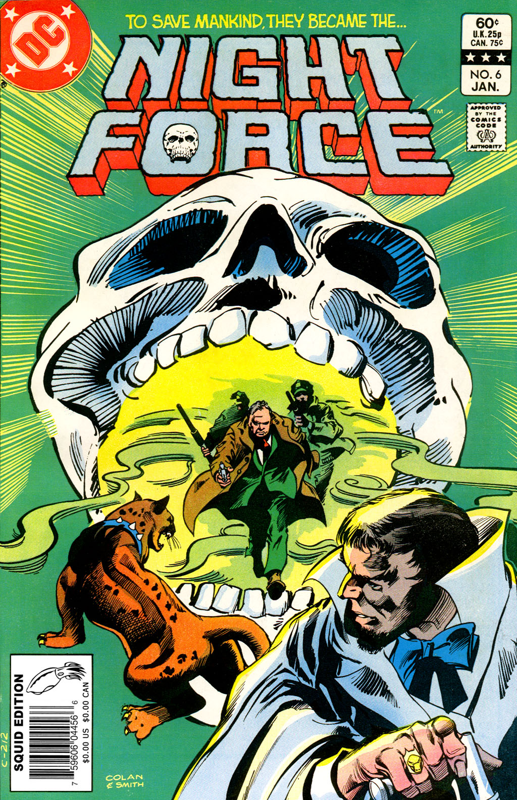 Read online The Night Force comic -  Issue #6 - 1