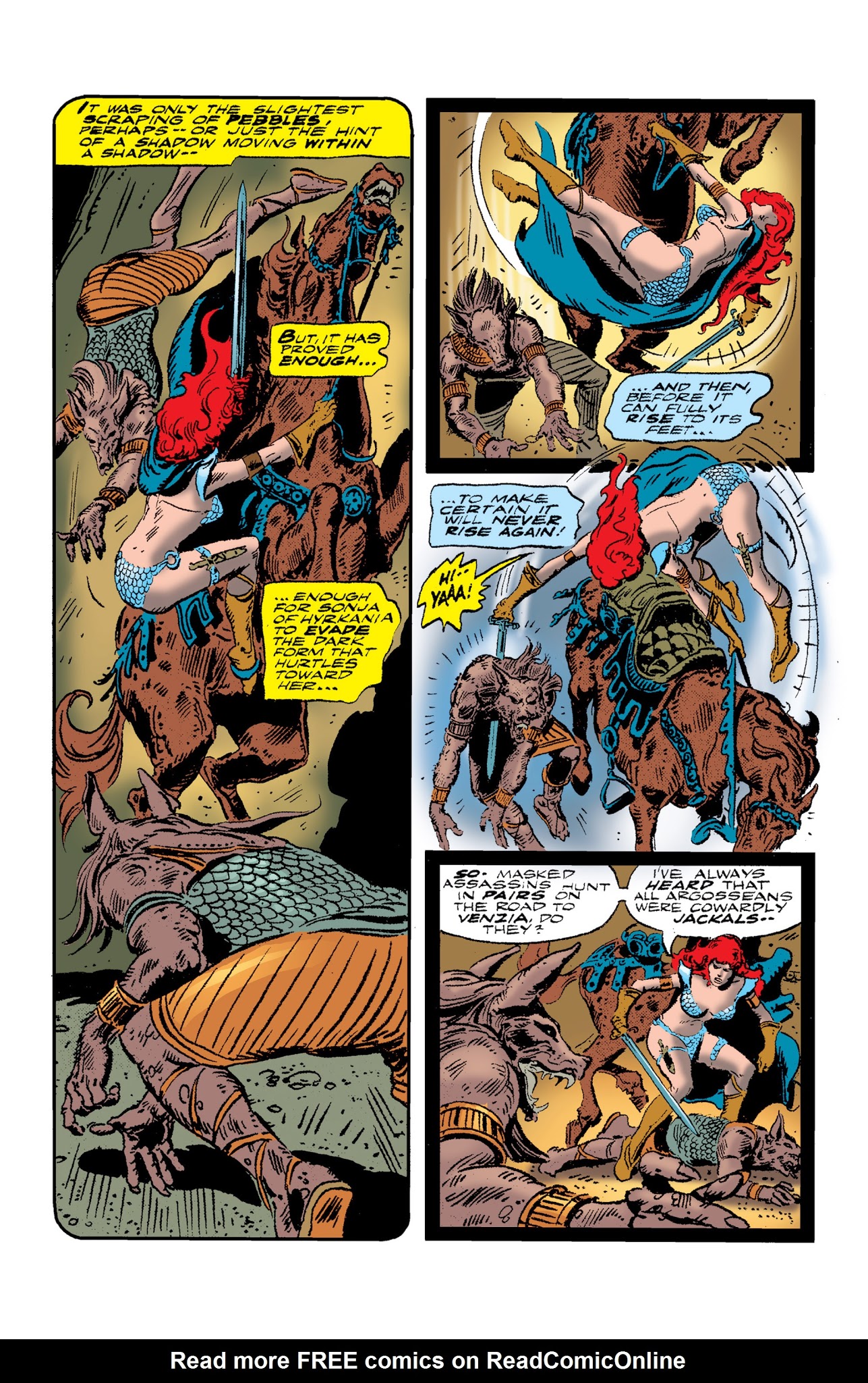 Read online The Adventures of Red Sonja comic -  Issue # TPB 1 - 97