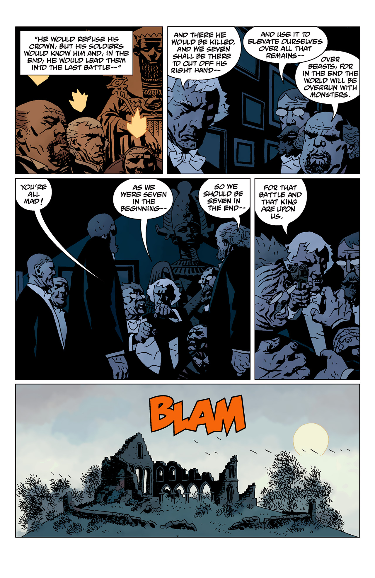 Read online Hellboy: The Wild Hunt comic -  Issue #8 - 23