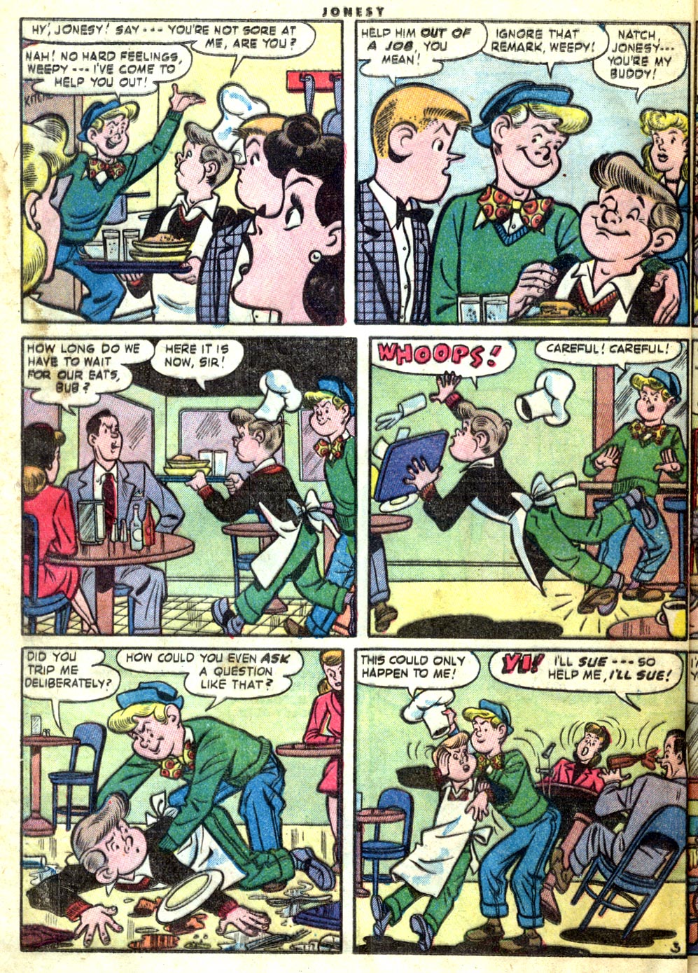 Read online Jonesy (1953) comic -  Issue #6 - 20
