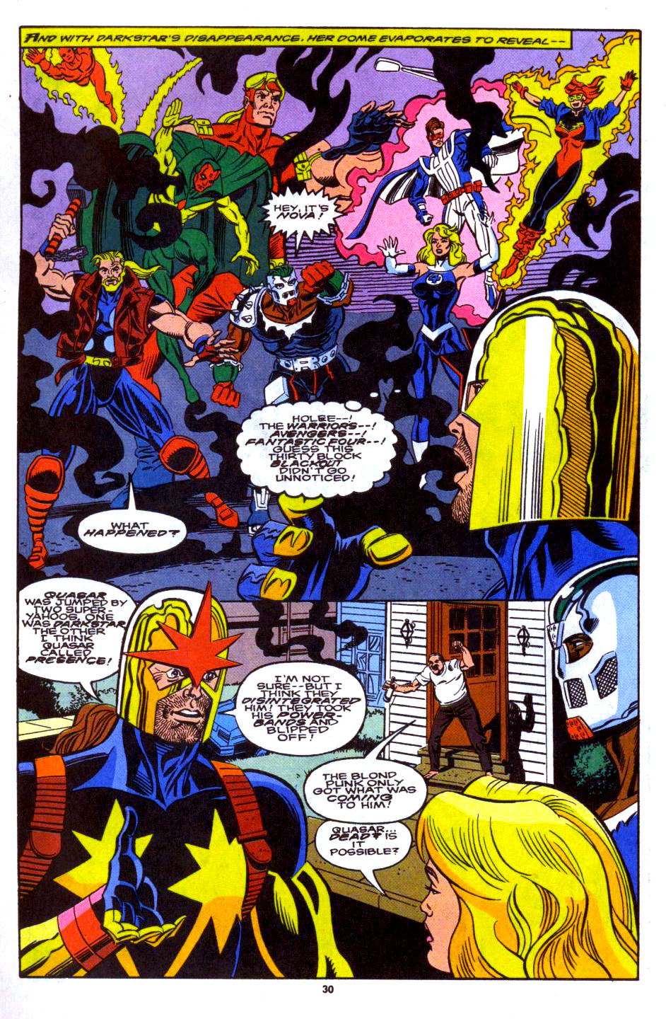 Read online Quasar comic -  Issue #60 - 23