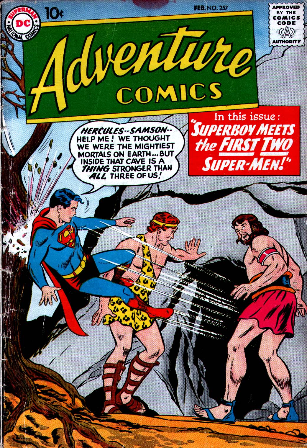 Read online Adventure Comics (1938) comic -  Issue #257 - 1