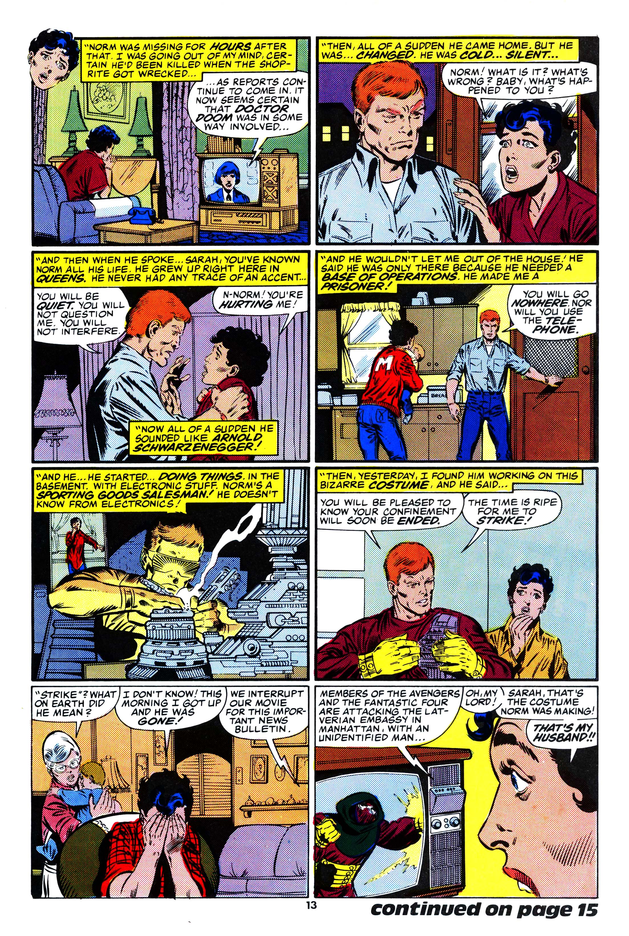 Read online Secret Wars (1985) comic -  Issue #68 - 13