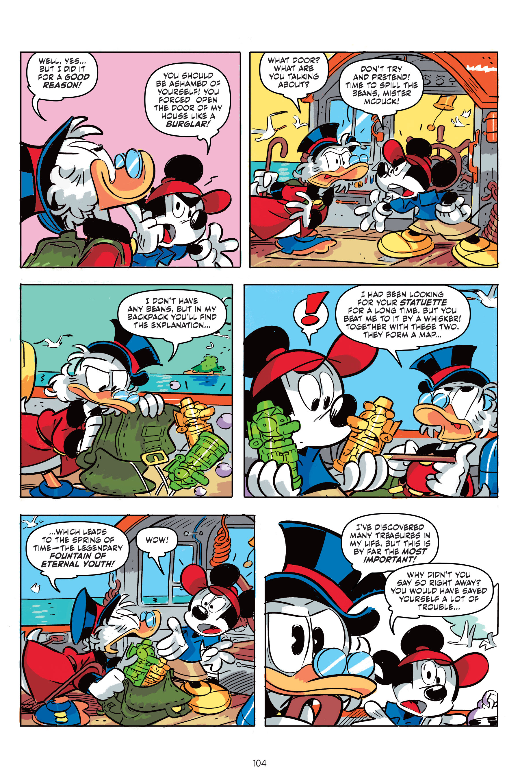 Read online Mickey Mouse: The Quest For the Missing Memories comic -  Issue # TPB (Part 2) - 5