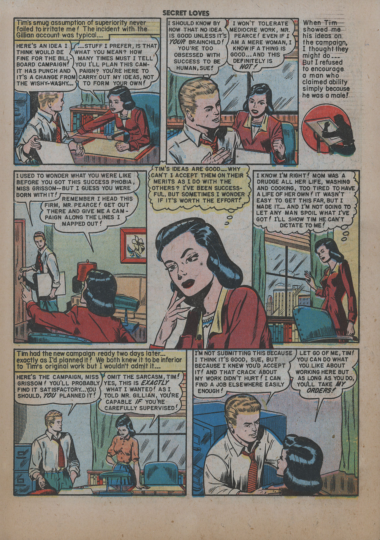 Read online Secret Loves comic -  Issue #5 - 19