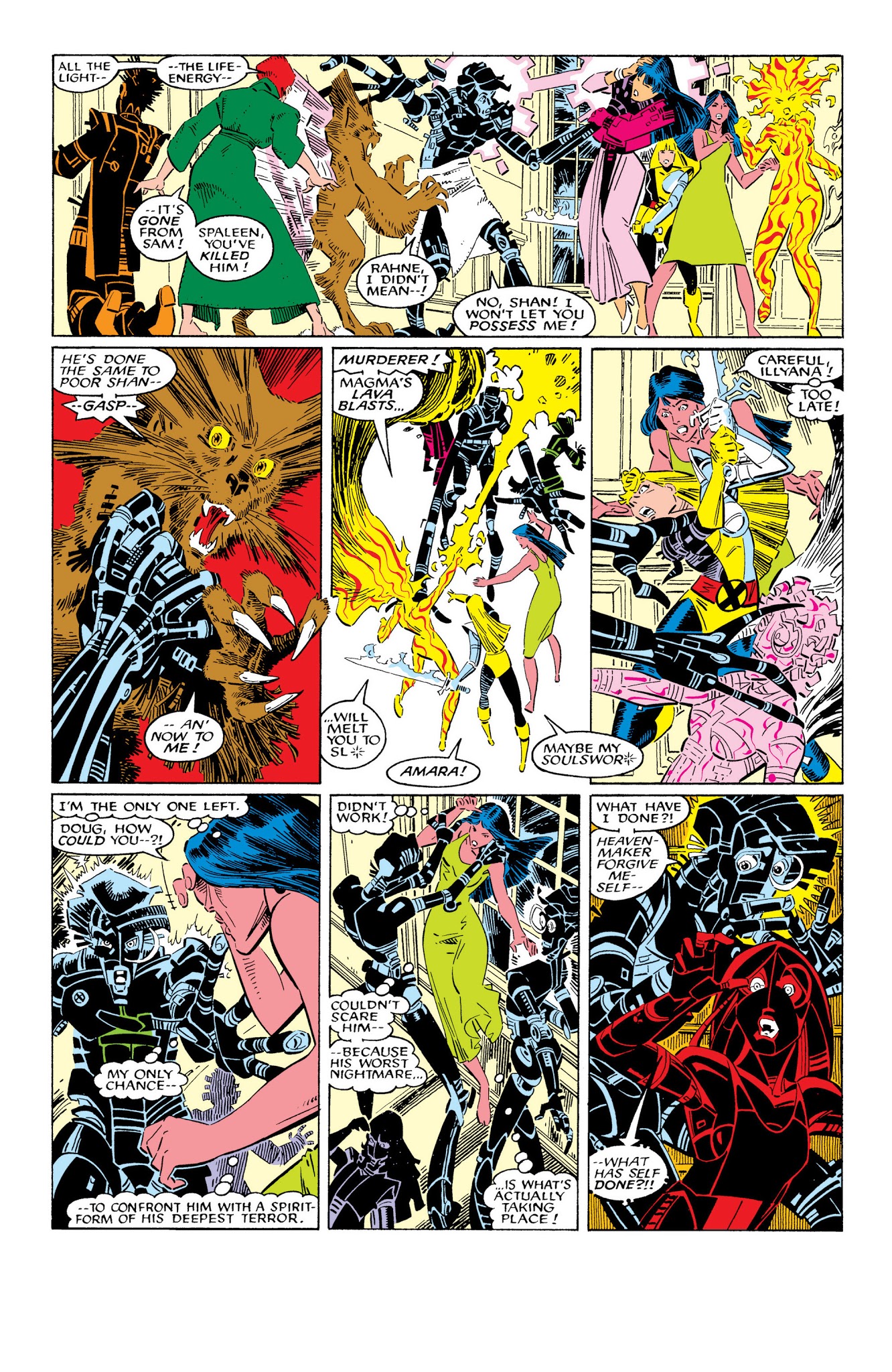 Read online New Mutants Classic comic -  Issue # TPB 7 - 182