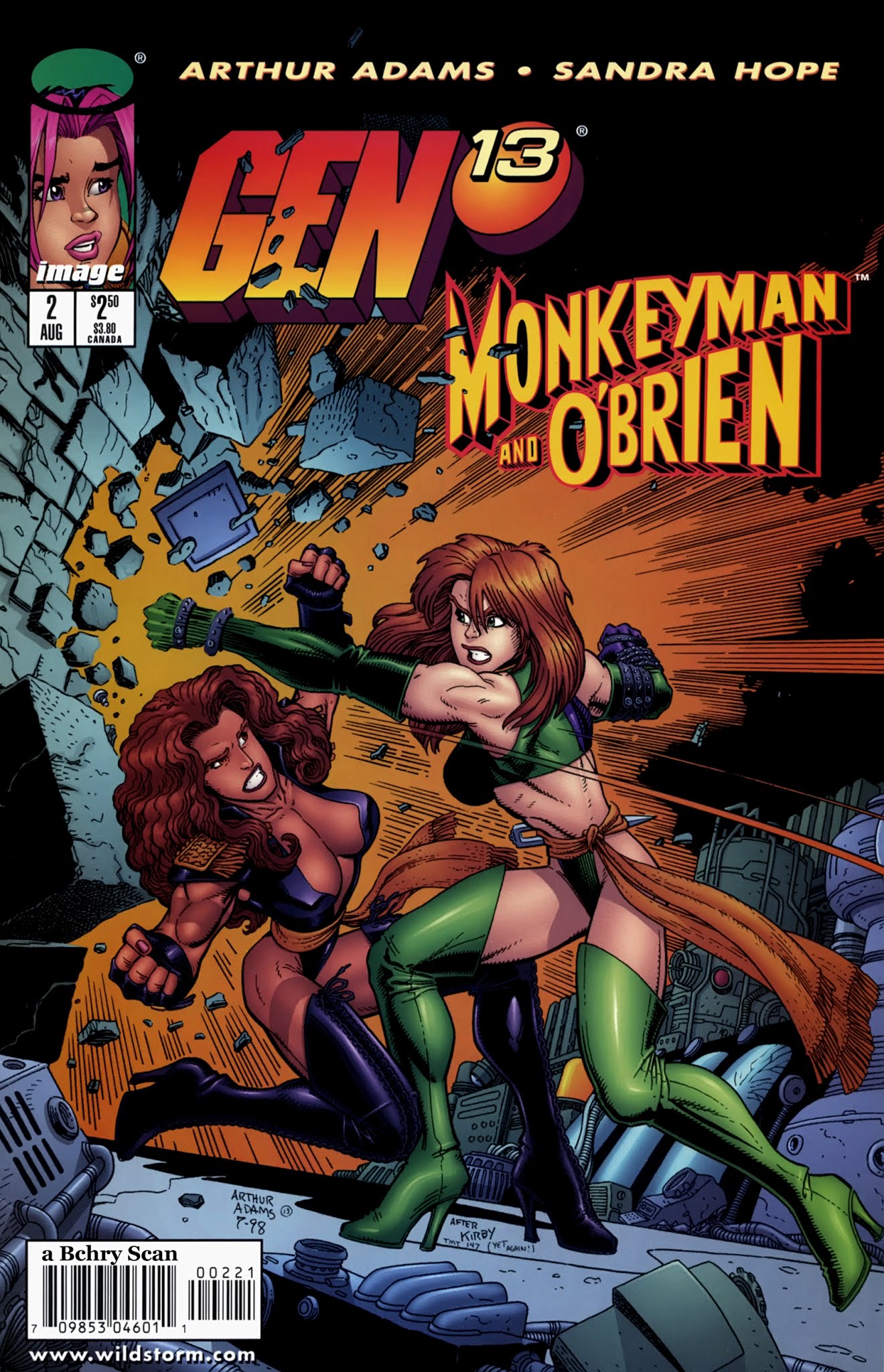 Read online Gen13/MonkeyMan and O'Brien comic -  Issue #2 - 1