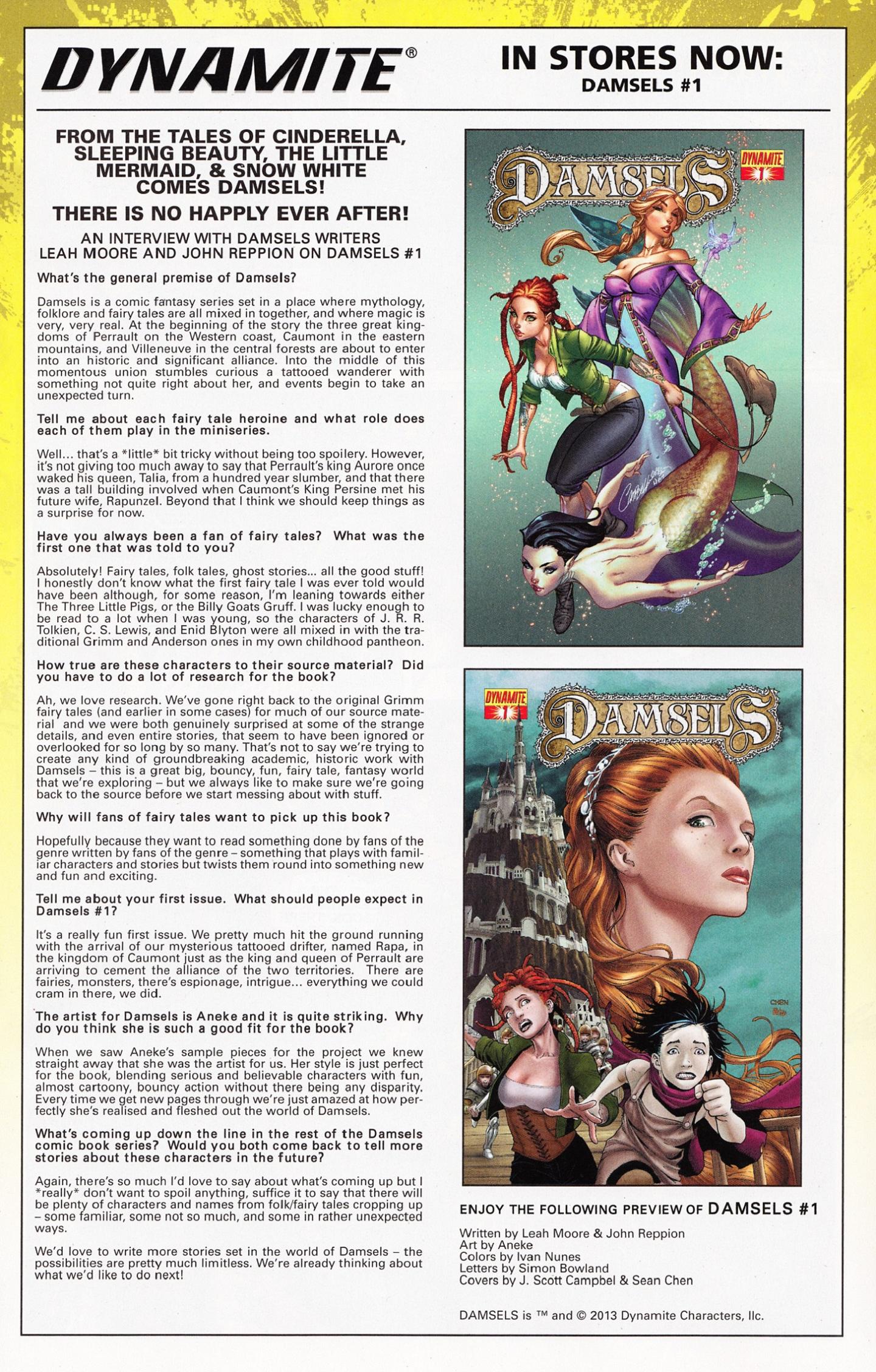 Damsels: Mermaids Issue #0 #1 - English 25