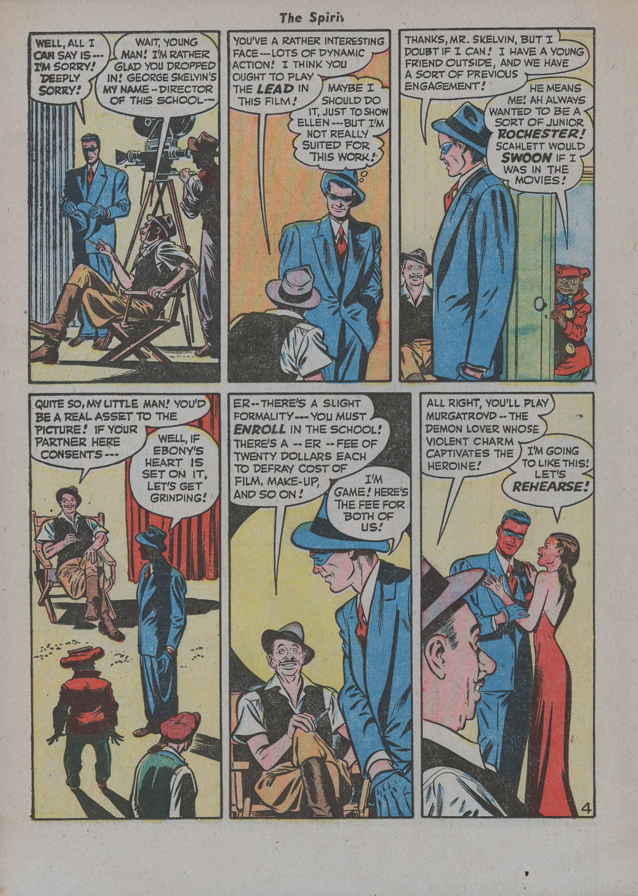 Read online The Spirit (1944) comic -  Issue #12 - 22