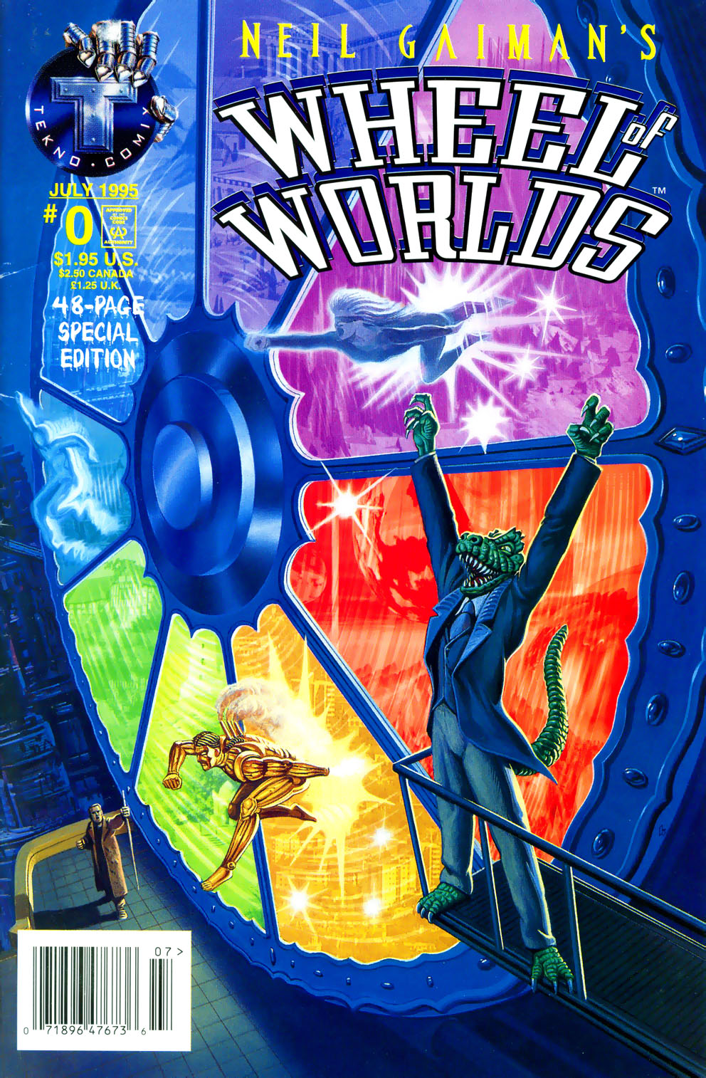 Read online Neil Gaiman's Wheel of Worlds comic -  Issue #0 - 1