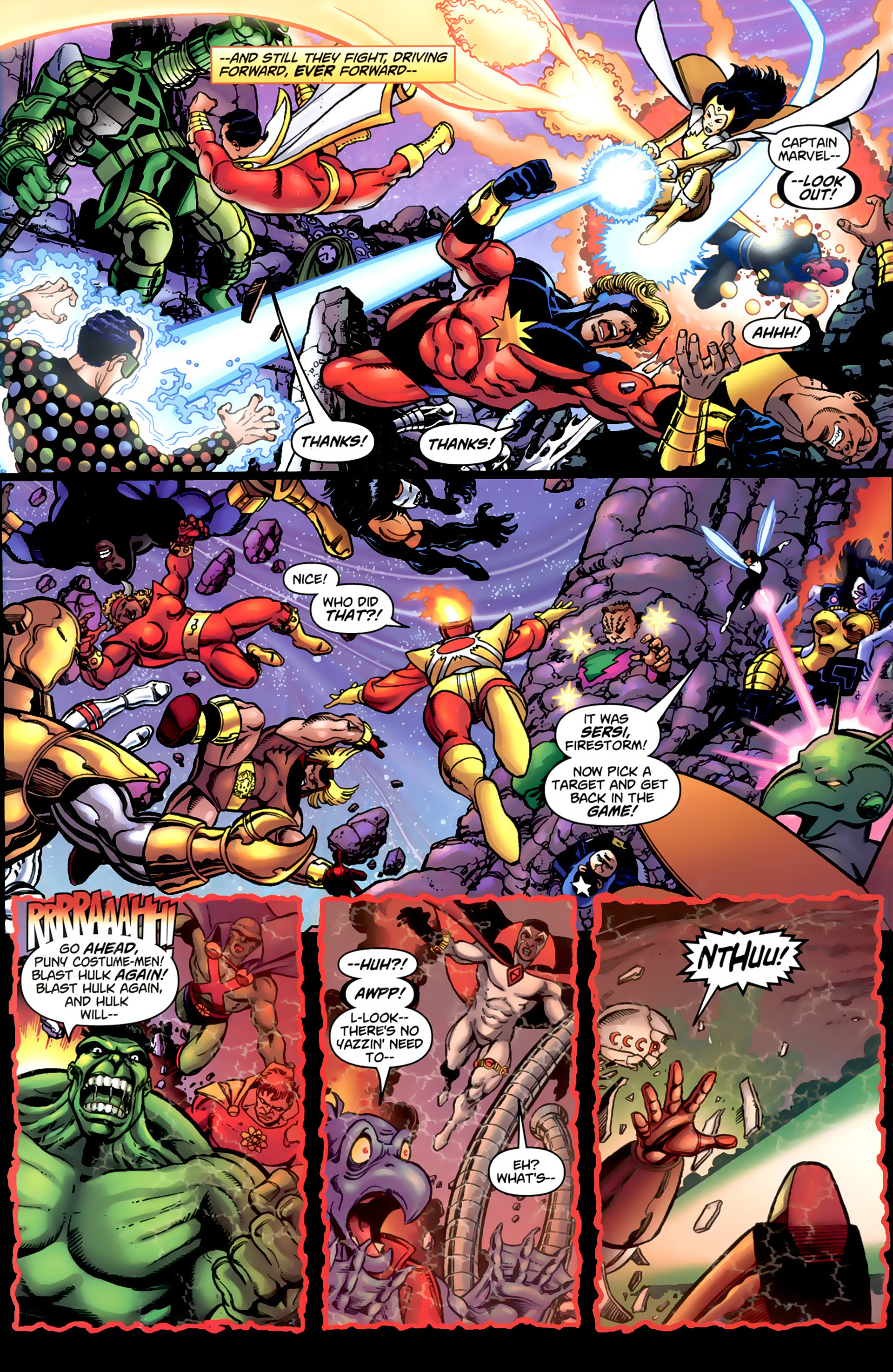 Read online JLA/Avengers comic -  Issue #4 - 28