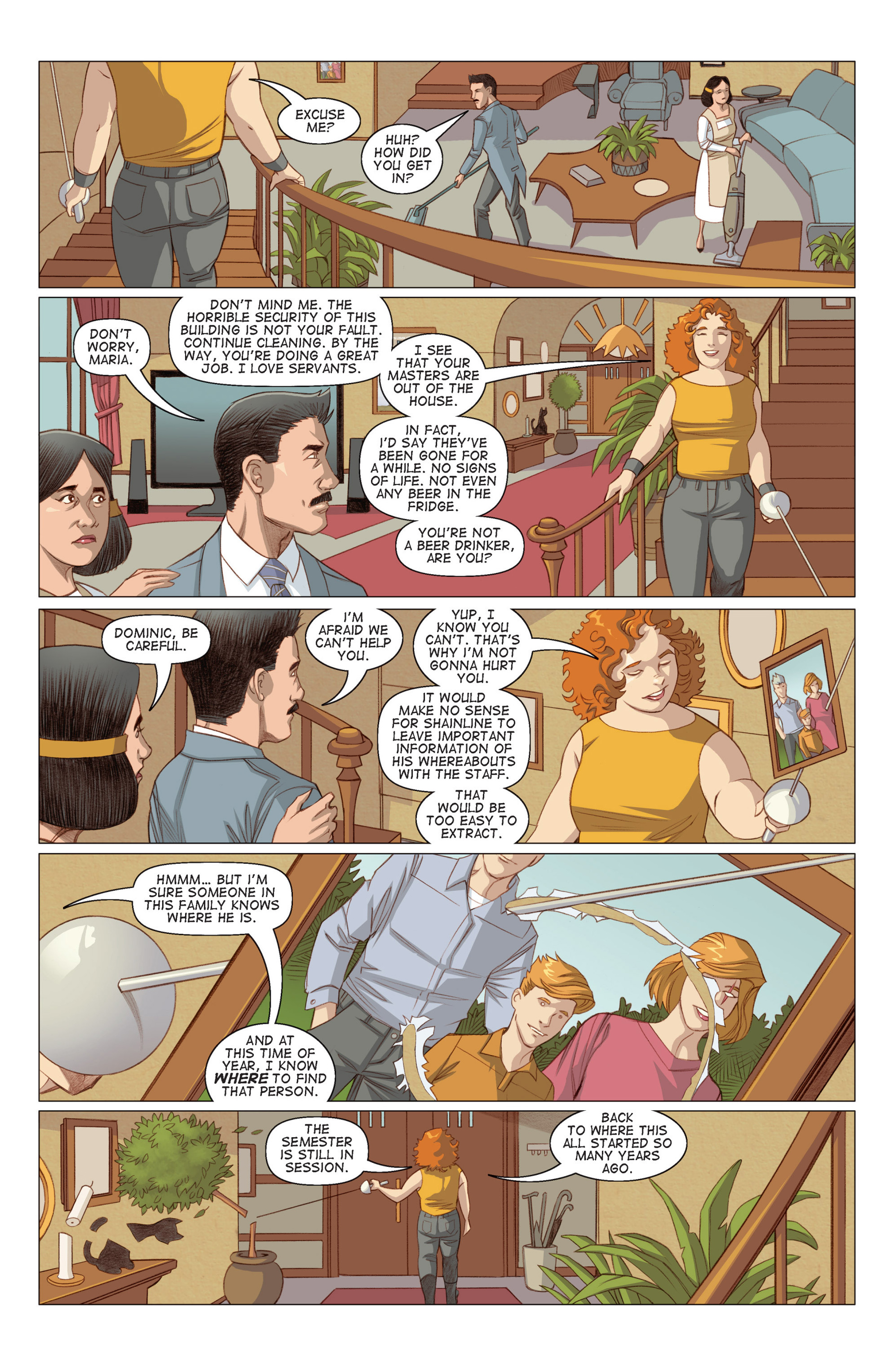 Read online Five Weapons comic -  Issue #4 - 15