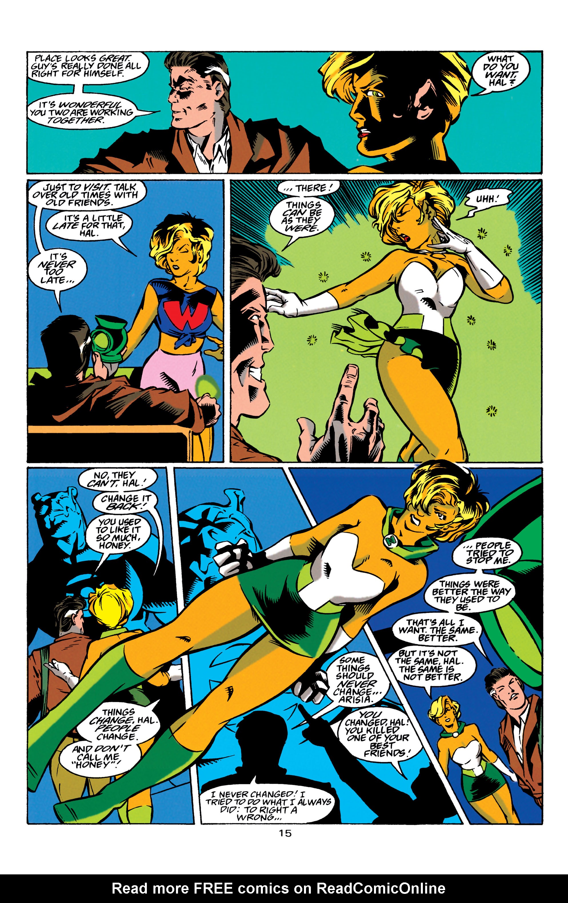 Read online Guy Gardner: Warrior comic -  Issue #30 - 16