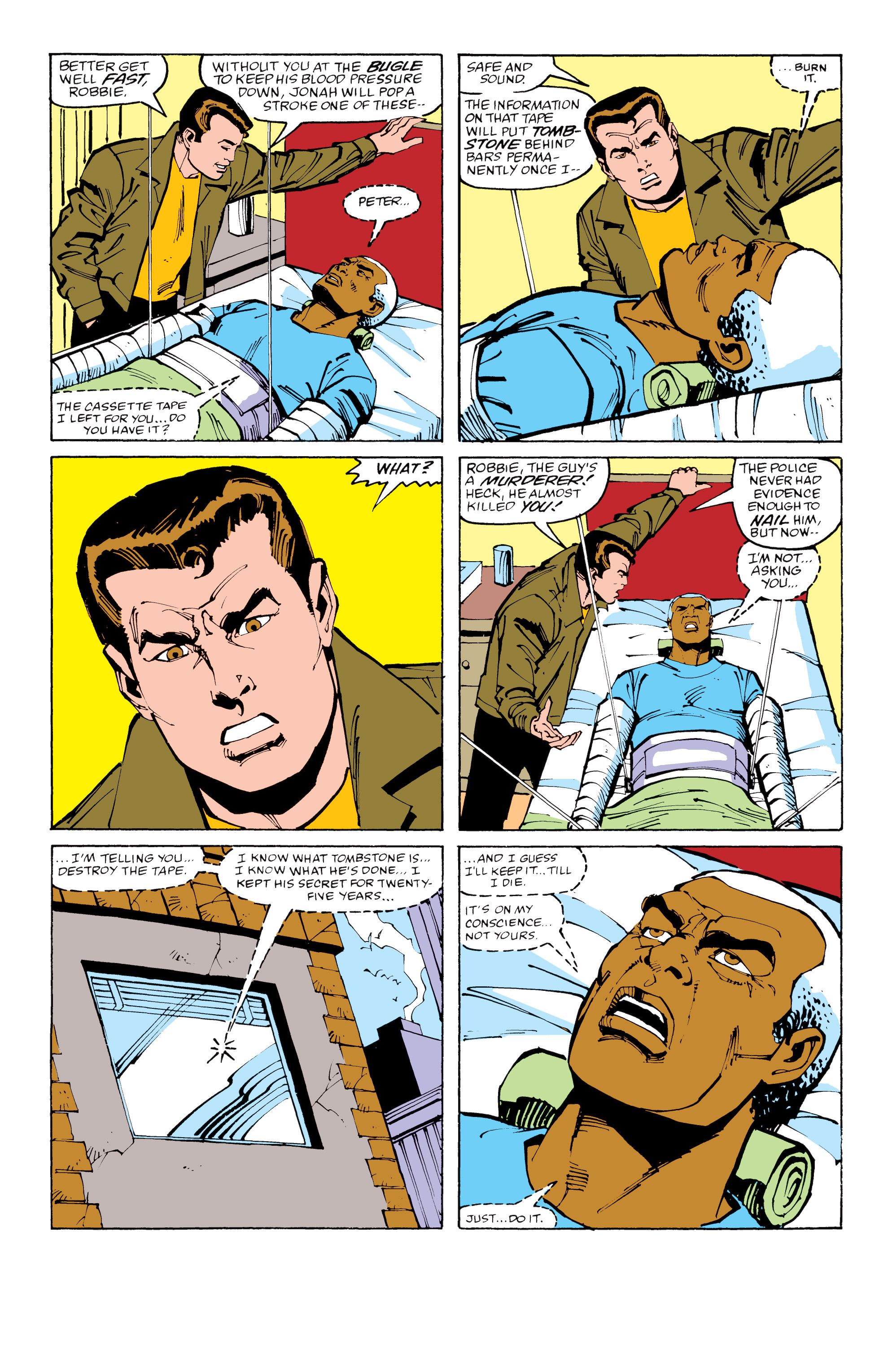 Read online The Spectacular Spider-Man (1976) comic -  Issue # _TPB Tombstone (Part 1) - 89