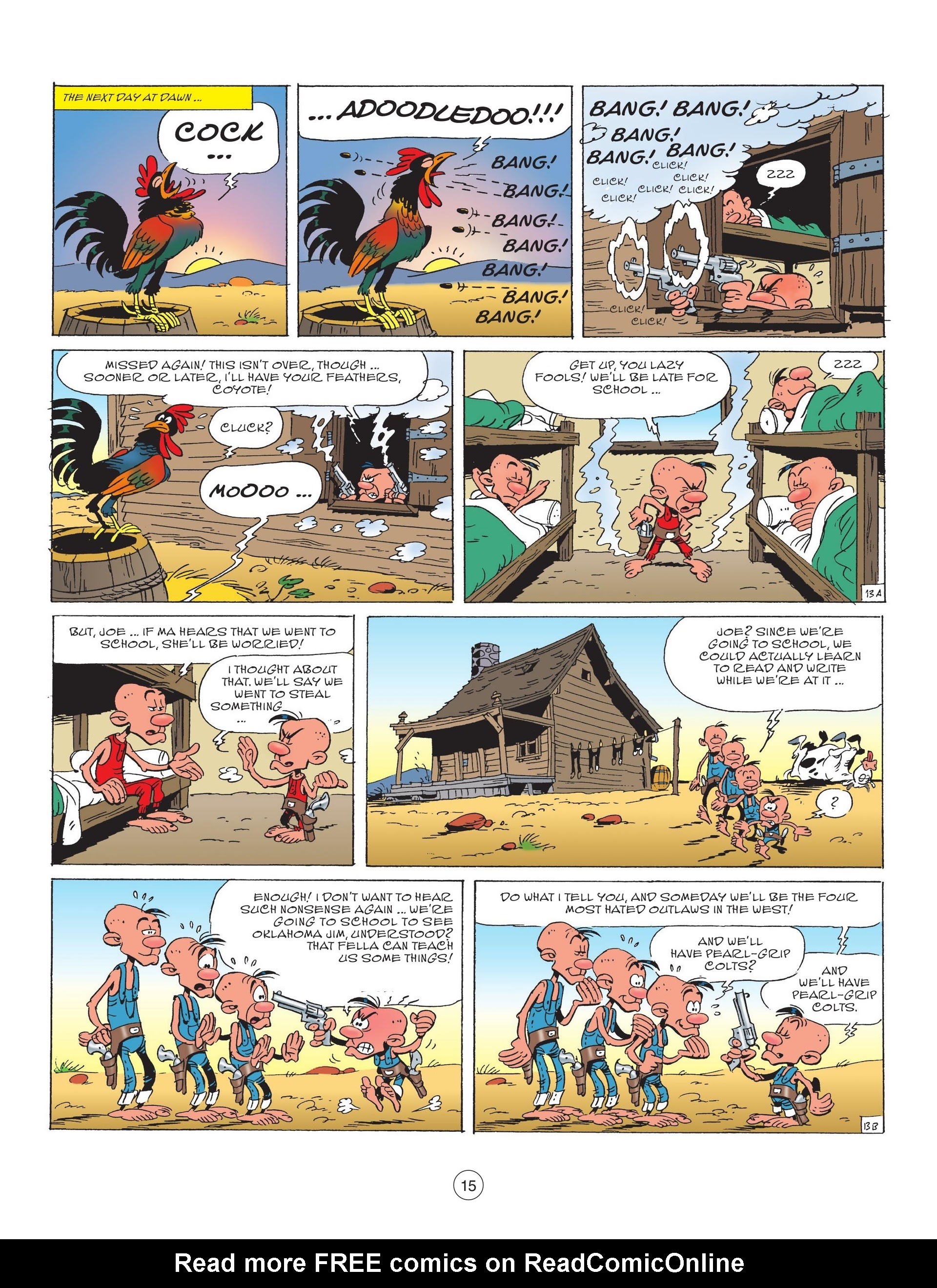 Read online A Lucky Luke Adventure comic -  Issue #76 - 17