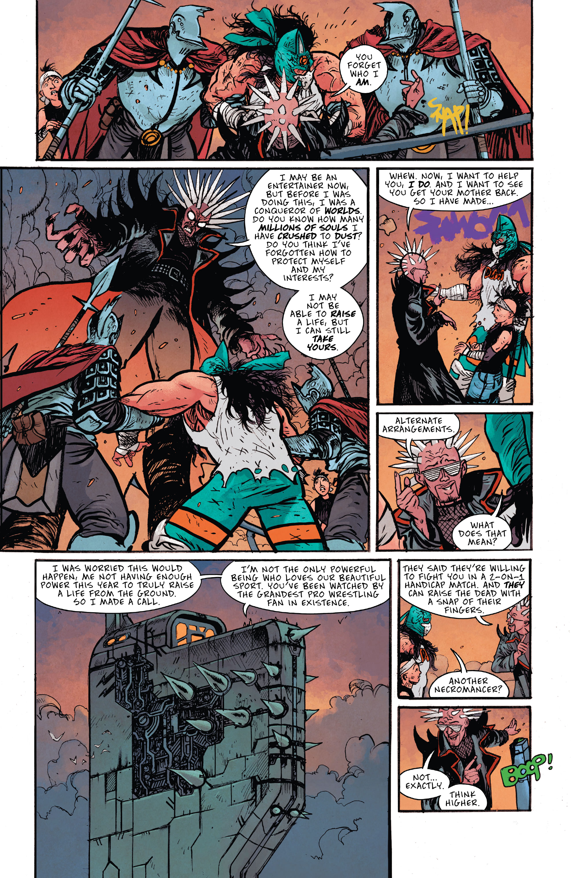 Read online Do a Powerbomb comic -  Issue #6 - 20