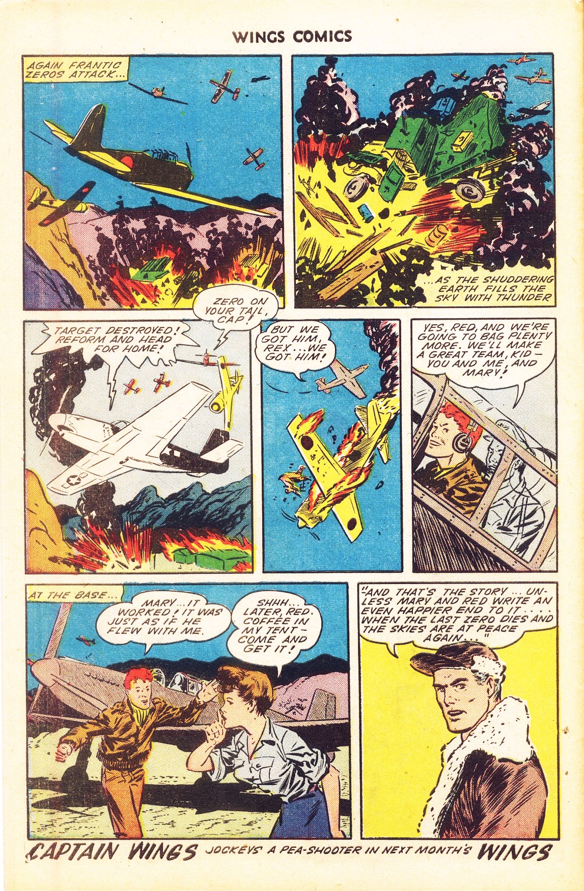 Read online Wings Comics comic -  Issue #50 - 12