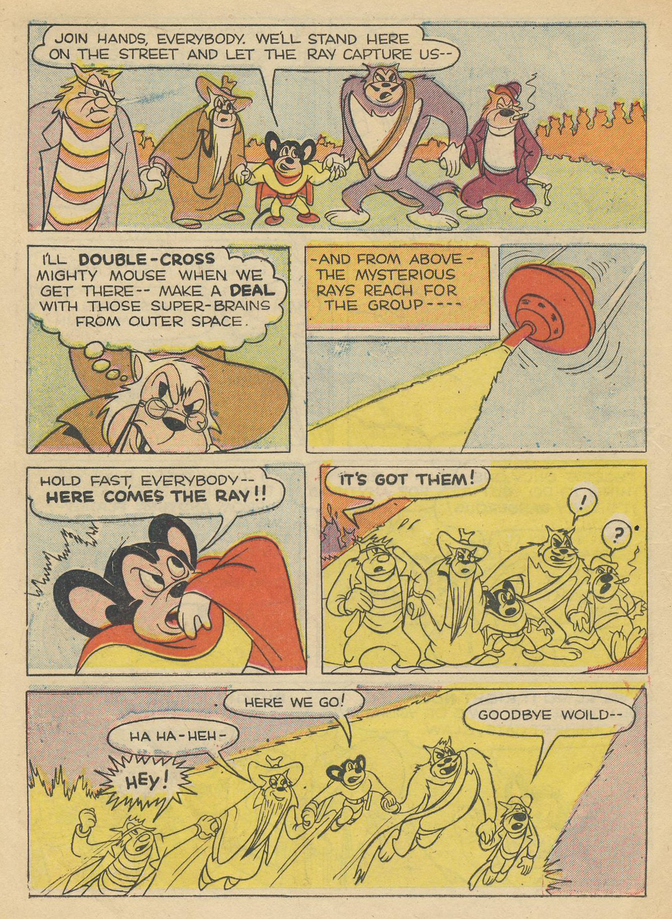 Read online Paul Terry's Mighty Mouse Comics comic -  Issue #66 - 14