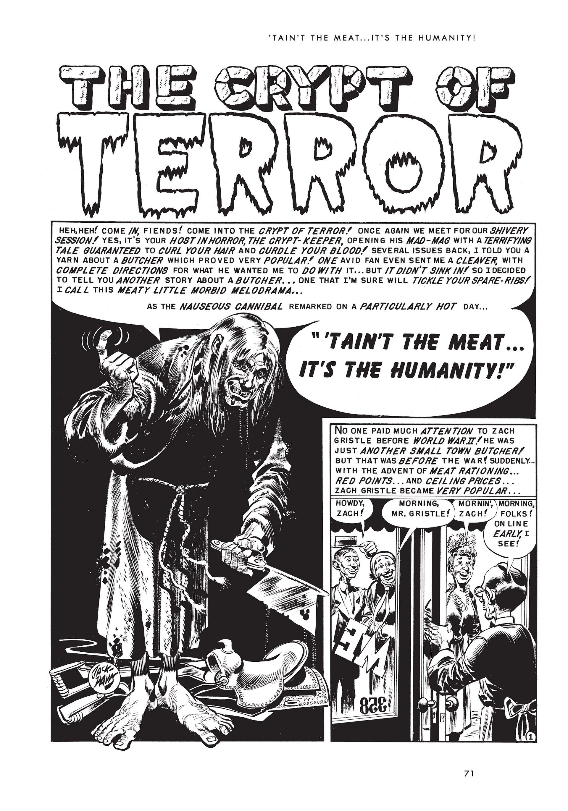 Read online 'Tain't Meat... It's the Humanity! and Other Stories comic -  Issue # TPB (Part 1) - 84