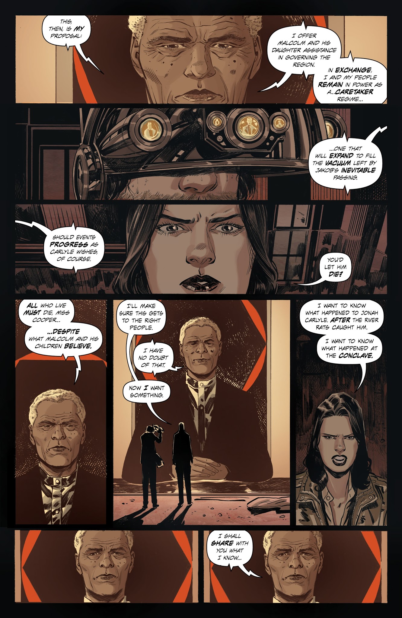 Read online Lazarus: X  66 comic -  Issue #5 - 19