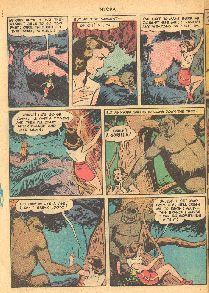 Read online Nyoka the Jungle Girl (1945) comic -  Issue #31 - 48