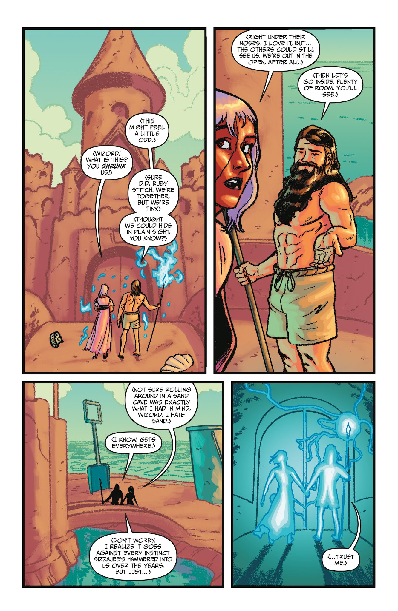 Read online Curse Words Summer Swimsuit Special comic -  Issue # Full - 12