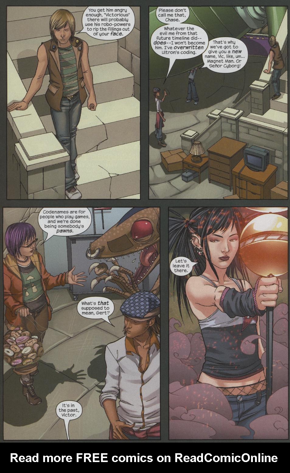 Read online Runaways (2005) comic -  Issue #14 - 7