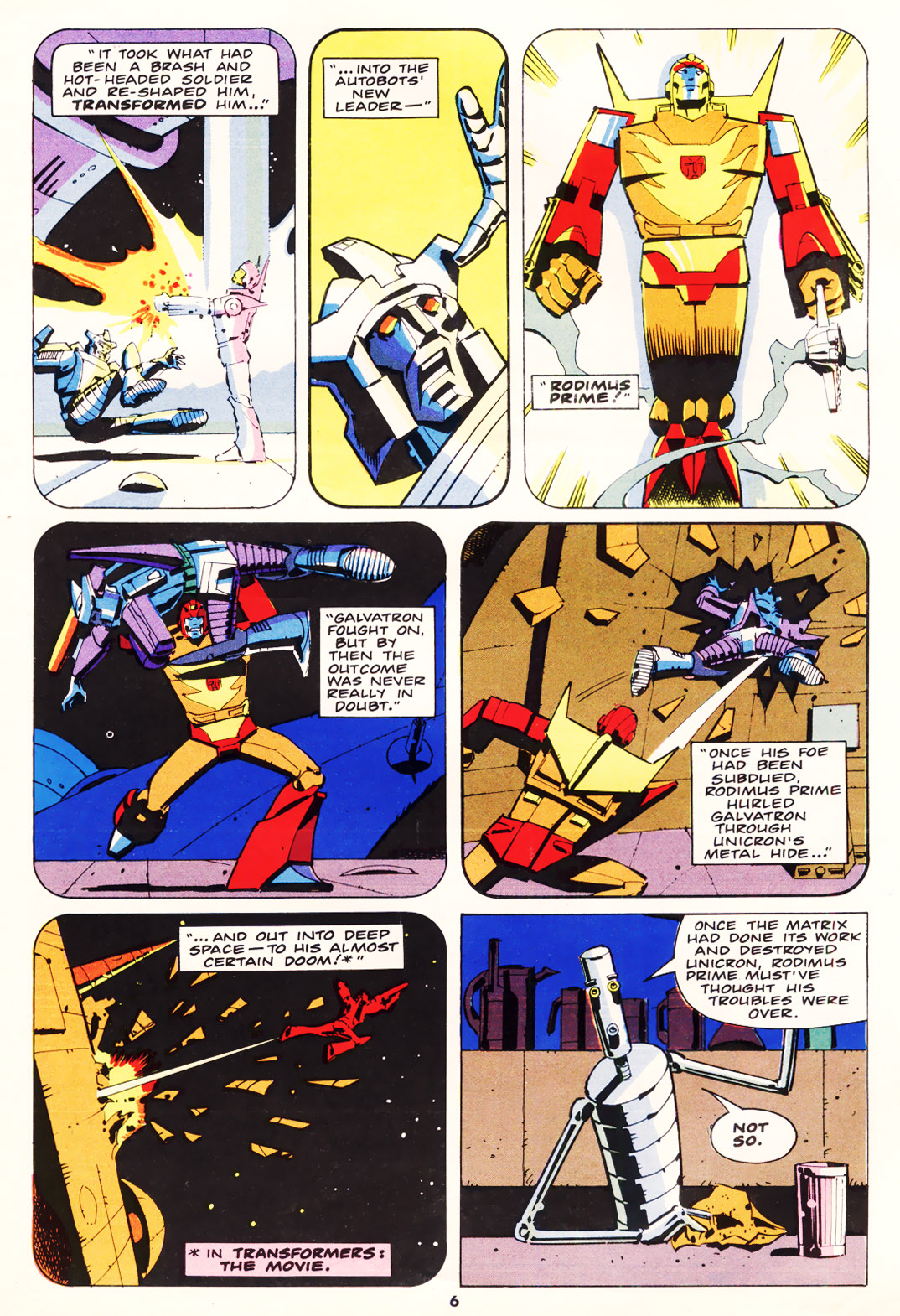 Read online The Transformers (UK) comic -  Issue #113 - 6