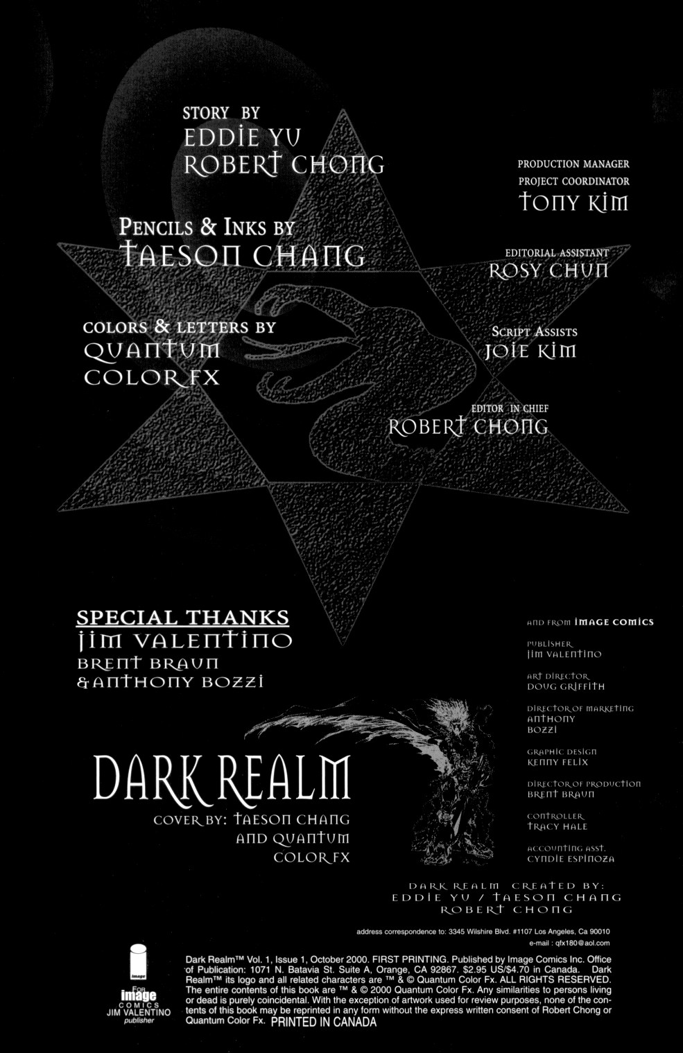 Read online Dark Realm comic -  Issue #1 - 2