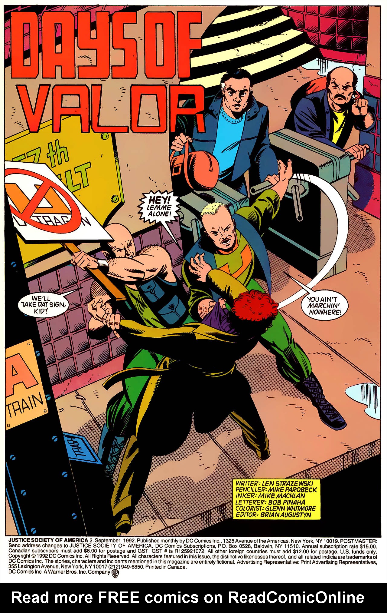 Read online Justice Society of America (1992) comic -  Issue #2 - 3
