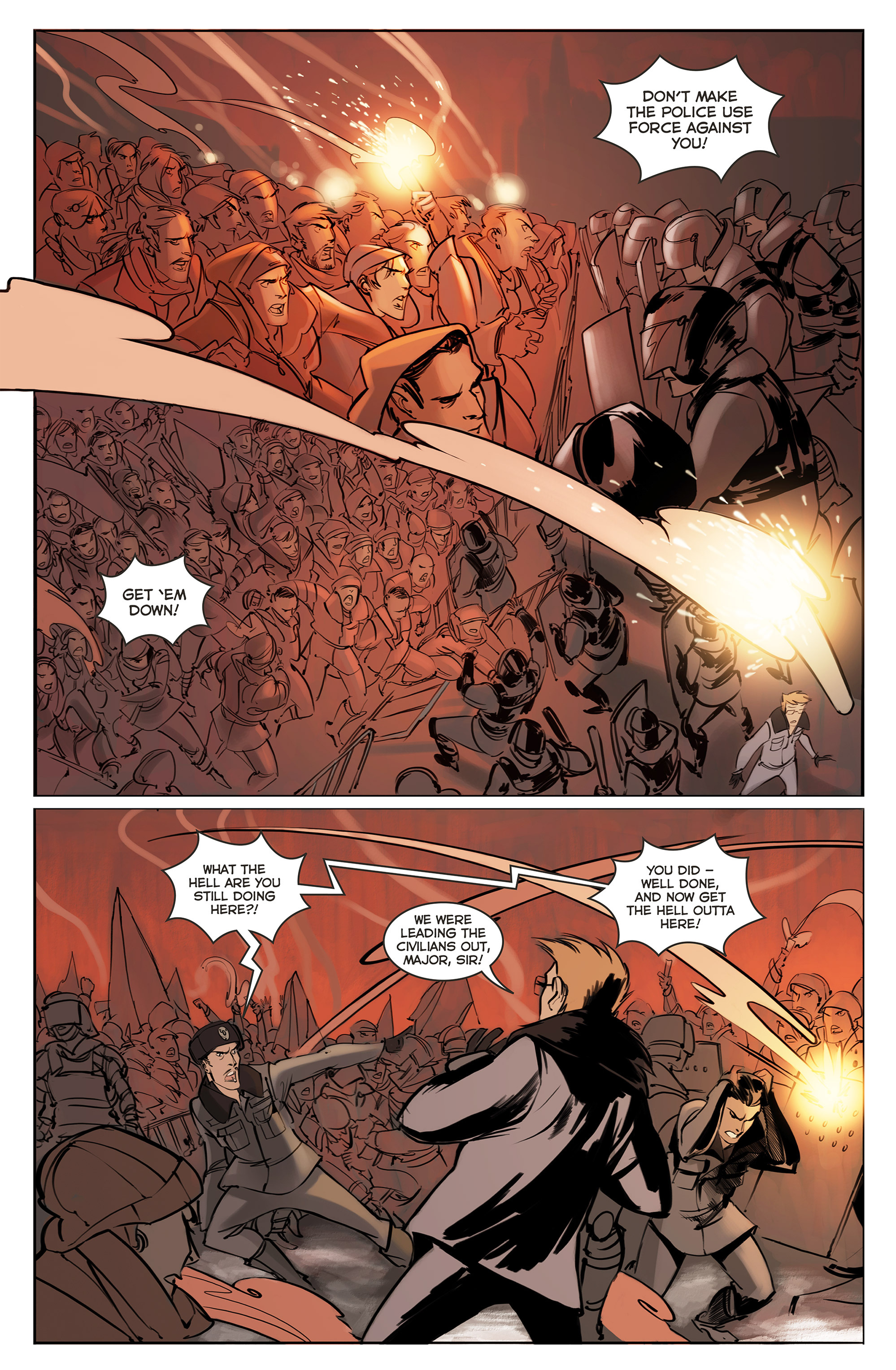 Read online Major Grom comic -  Issue #4 - 12