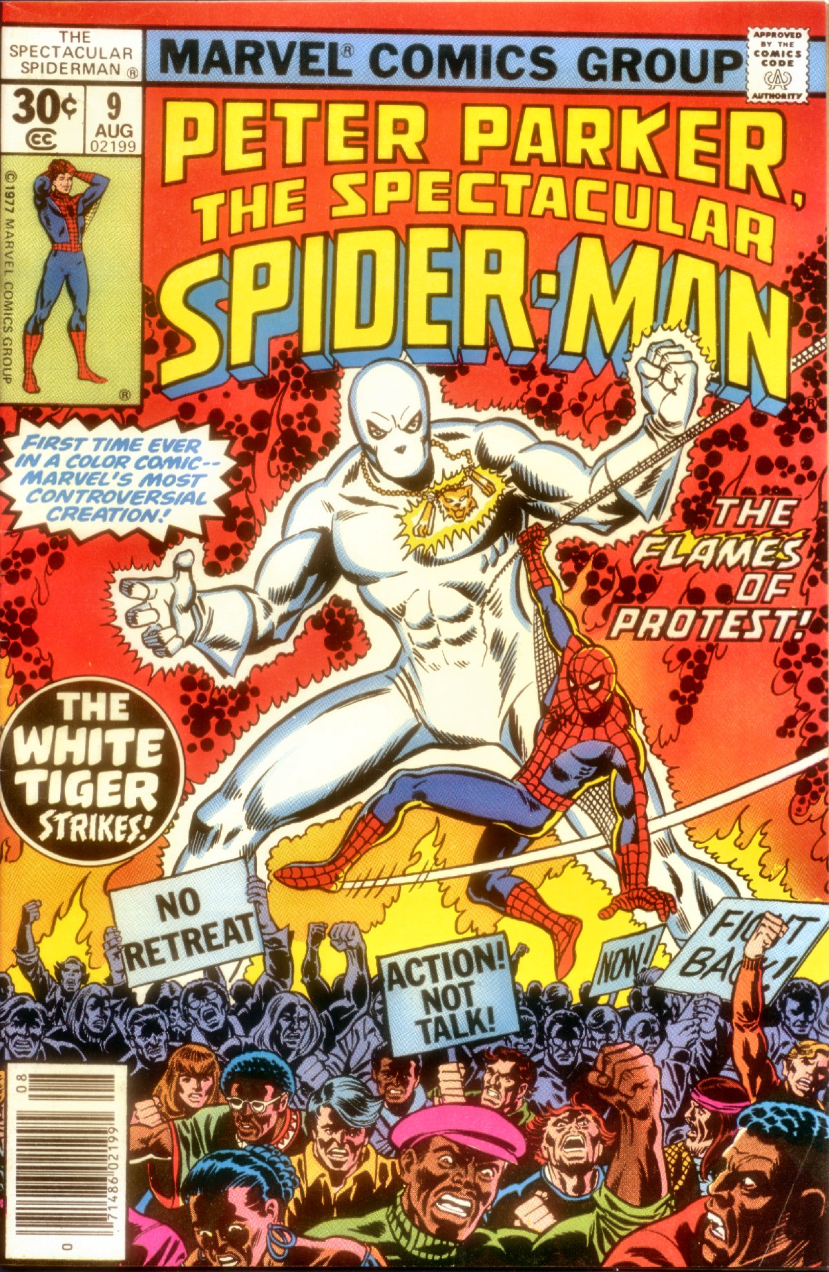 Read online The Spectacular Spider-Man (1976) comic -  Issue #9 - 1
