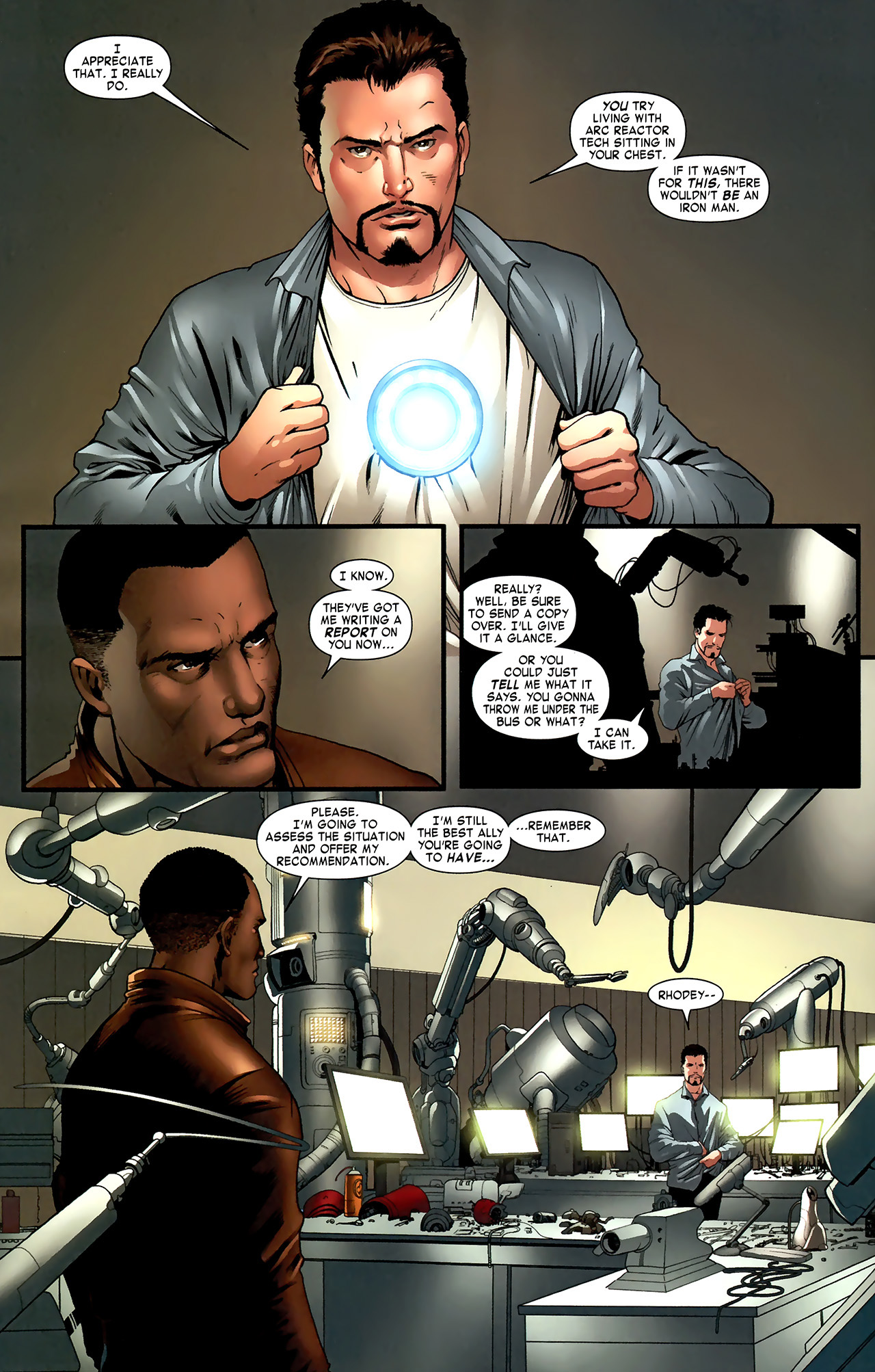 Read online Iron Man 2: Public Identity comic -  Issue #1 - 12