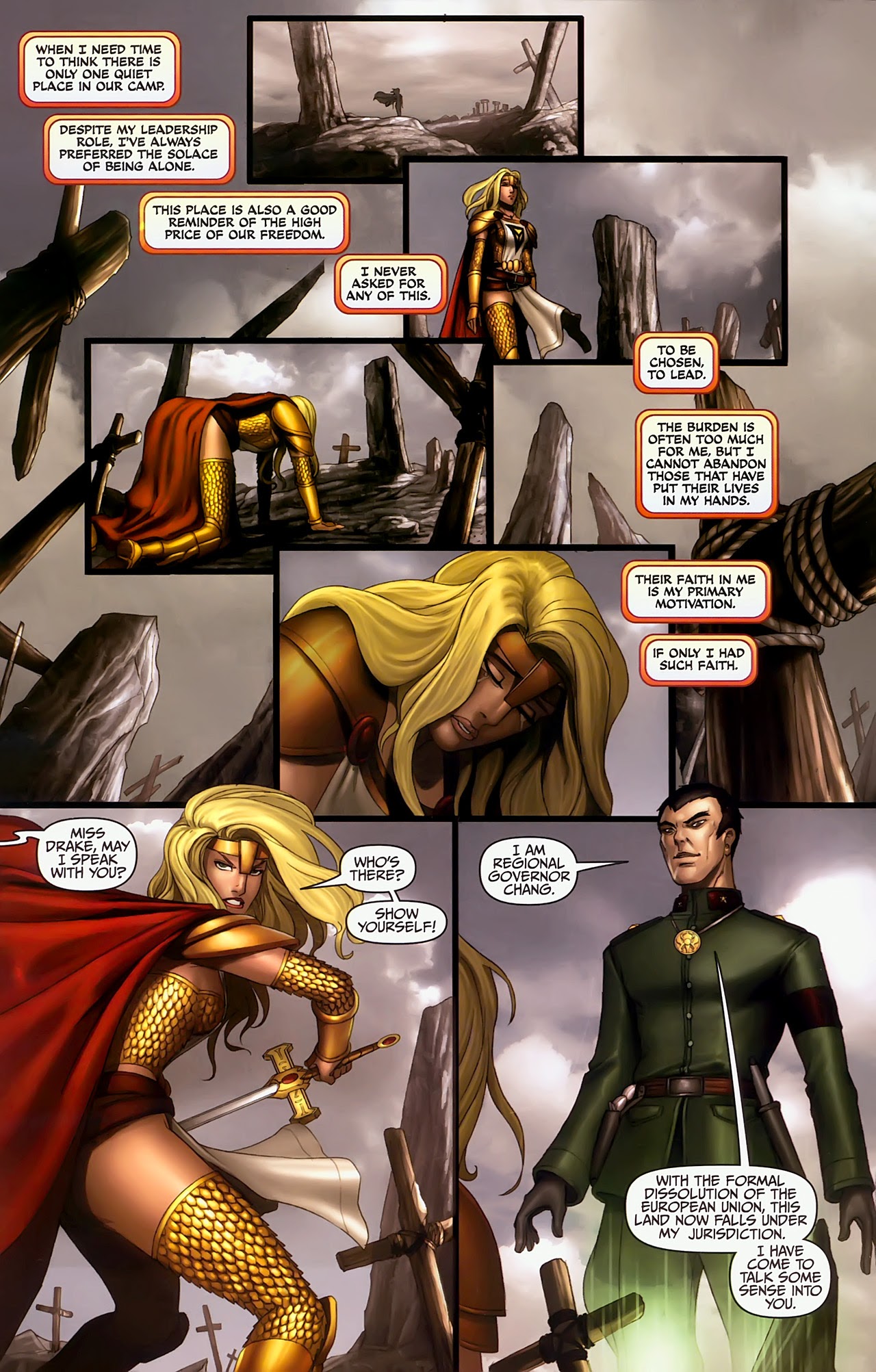 Read online Pilot Season 2008 comic -  Issue # Lady Pendragon - 14