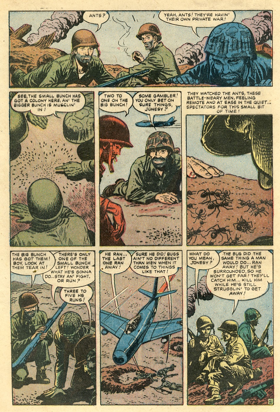 Read online War Comics comic -  Issue #8 - 4