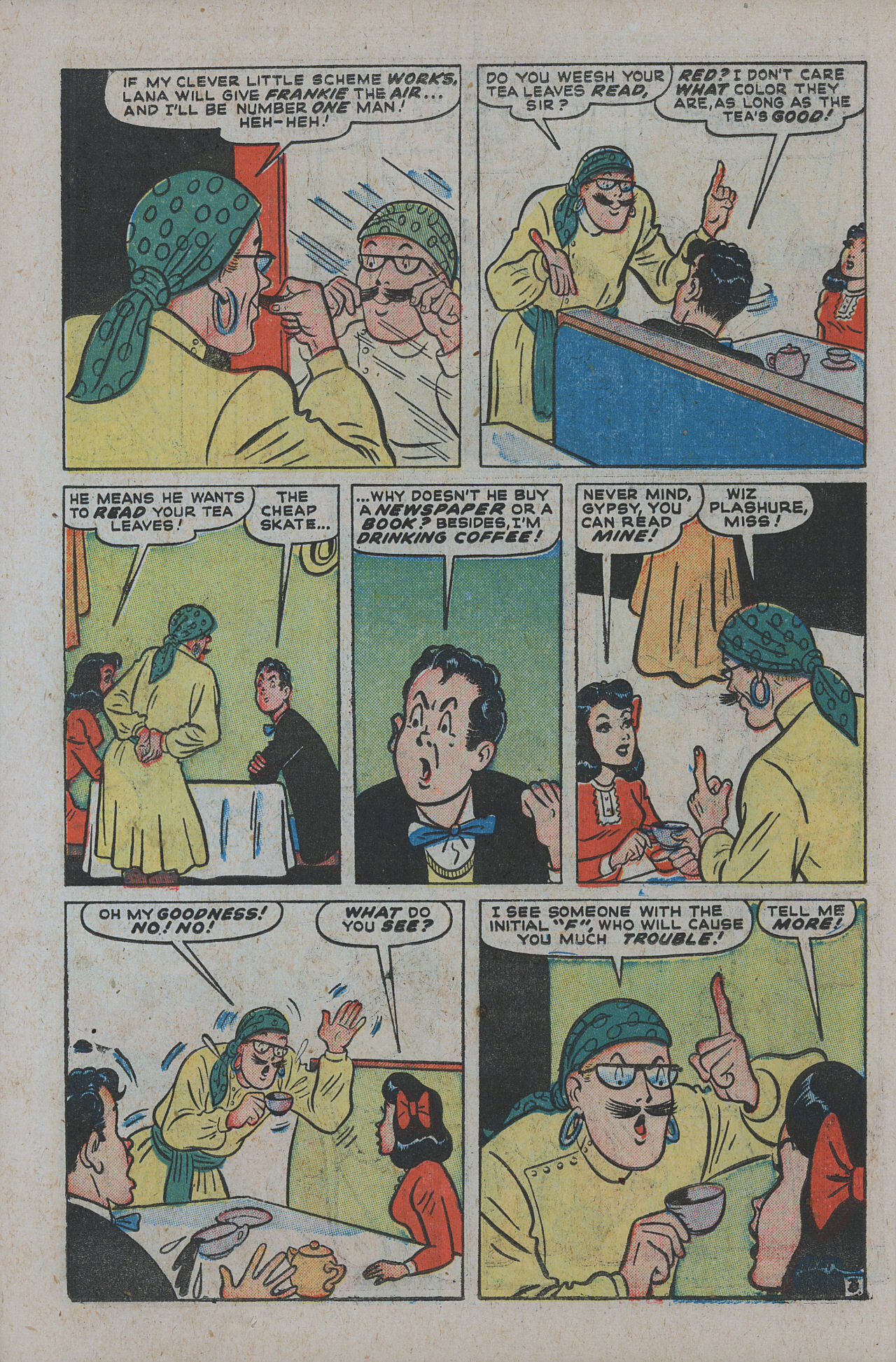 Read online Willie Comics (1946) comic -  Issue #18 - 38