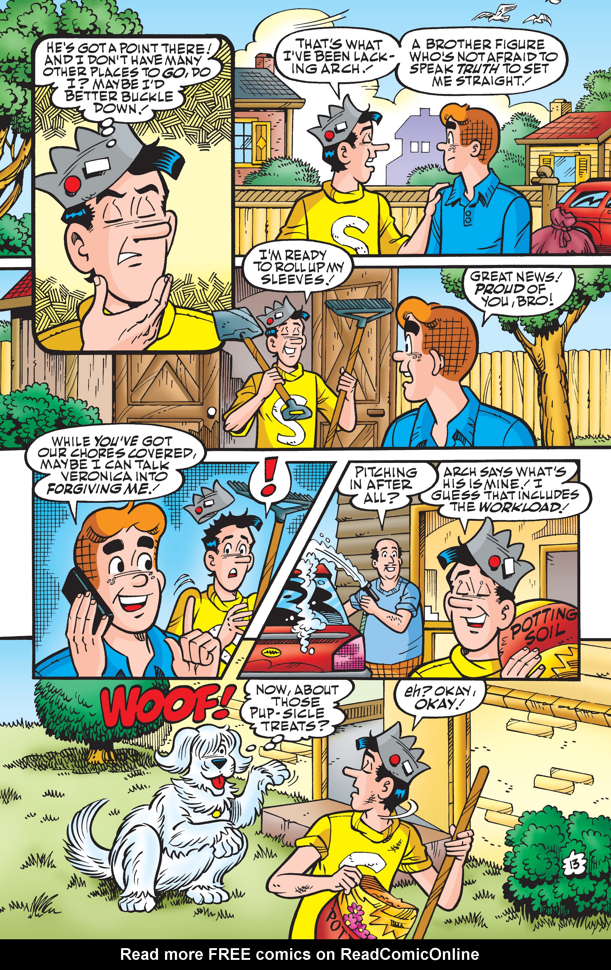 Read online Archie & Friends: Bromances comic -  Issue # TPB - 86