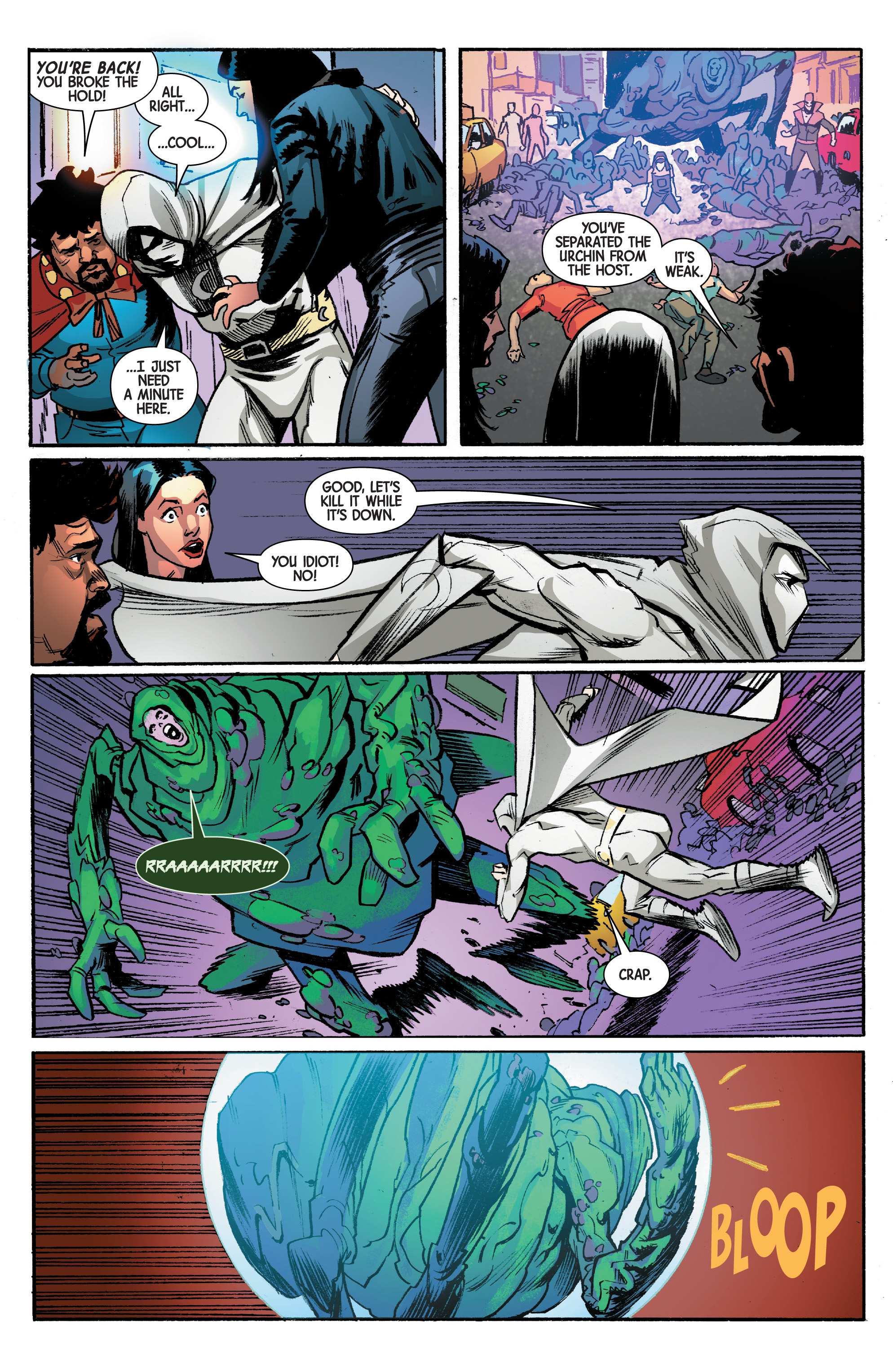 Read online Contagion comic -  Issue #5 - 19