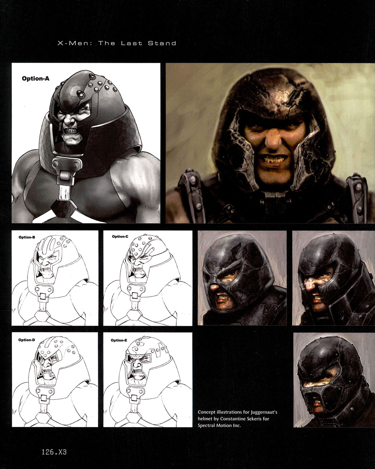 Read online The Art of X-Men: The Last Stand comic -  Issue # TPB - 111