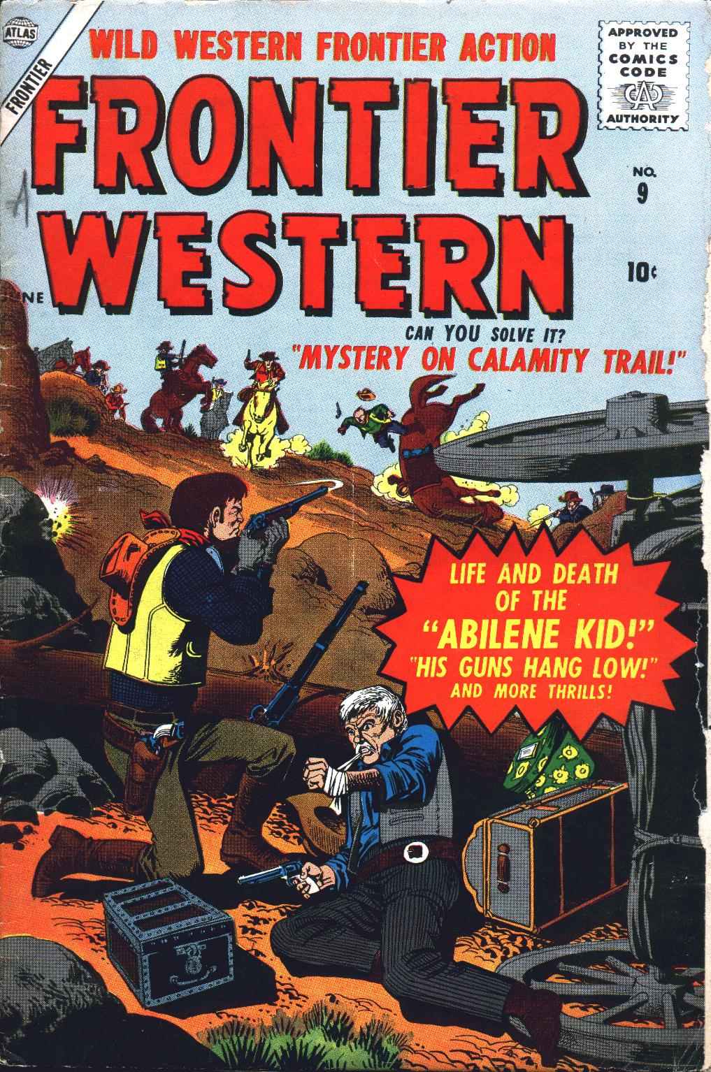 Read online Frontier Western comic -  Issue #9 - 1