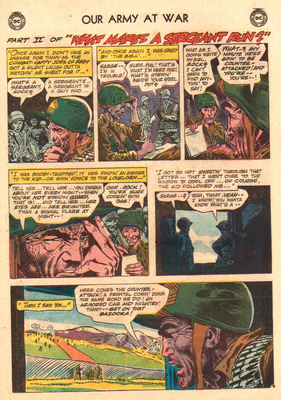 Read online Our Army at War (1952) comic -  Issue #97 - 13