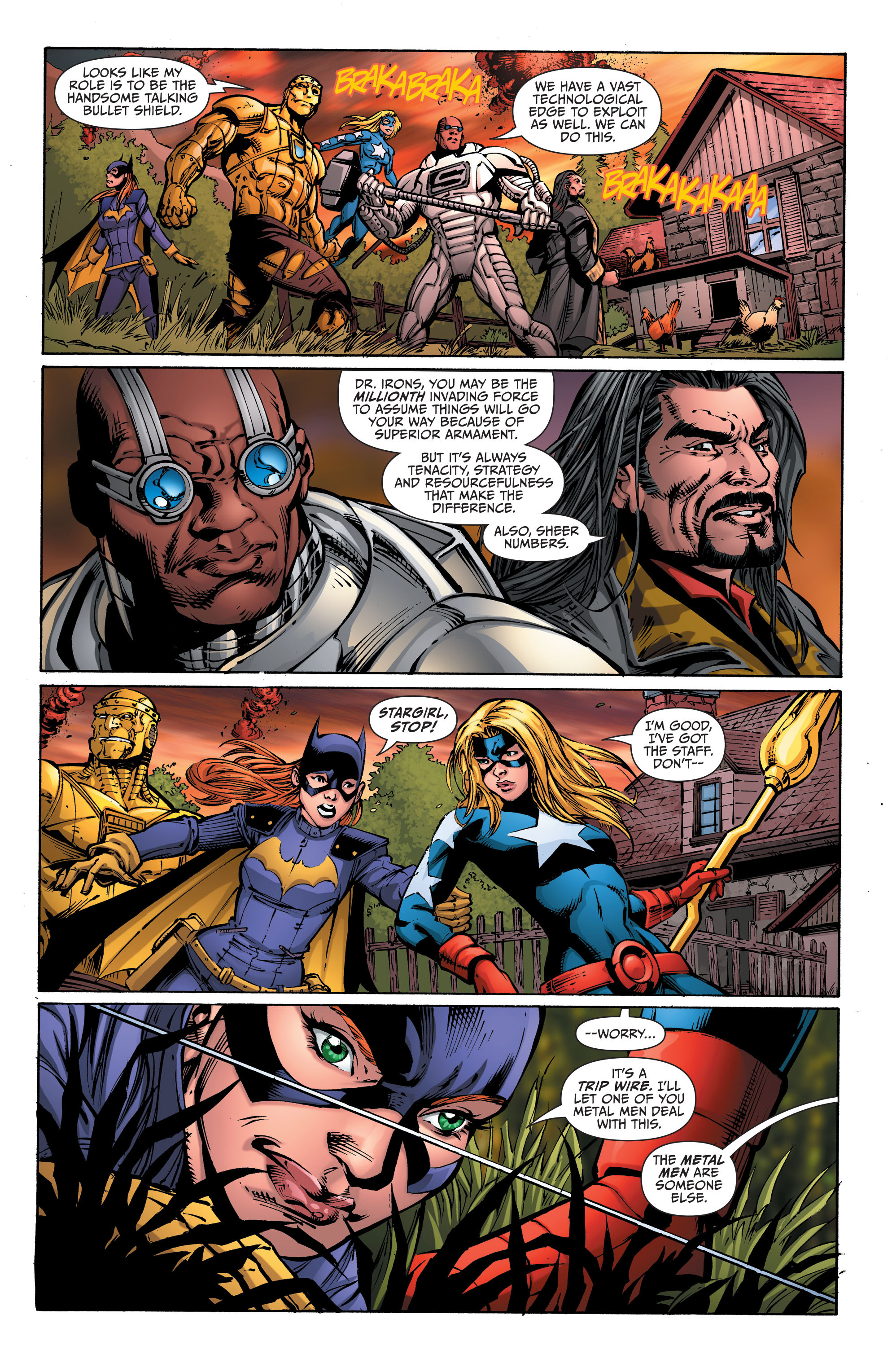 Read online Justice League United comic -  Issue #13 - 13