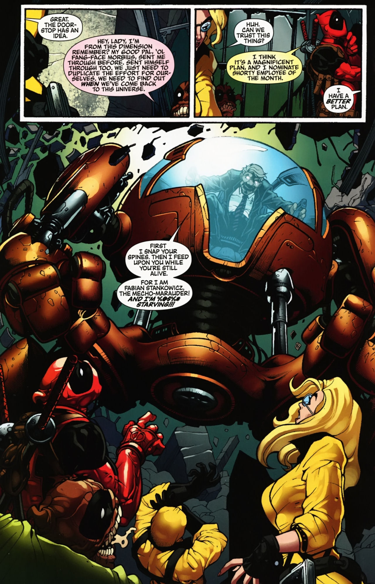 Read online Deadpool: Merc With a Mouth comic -  Issue #8 - 18