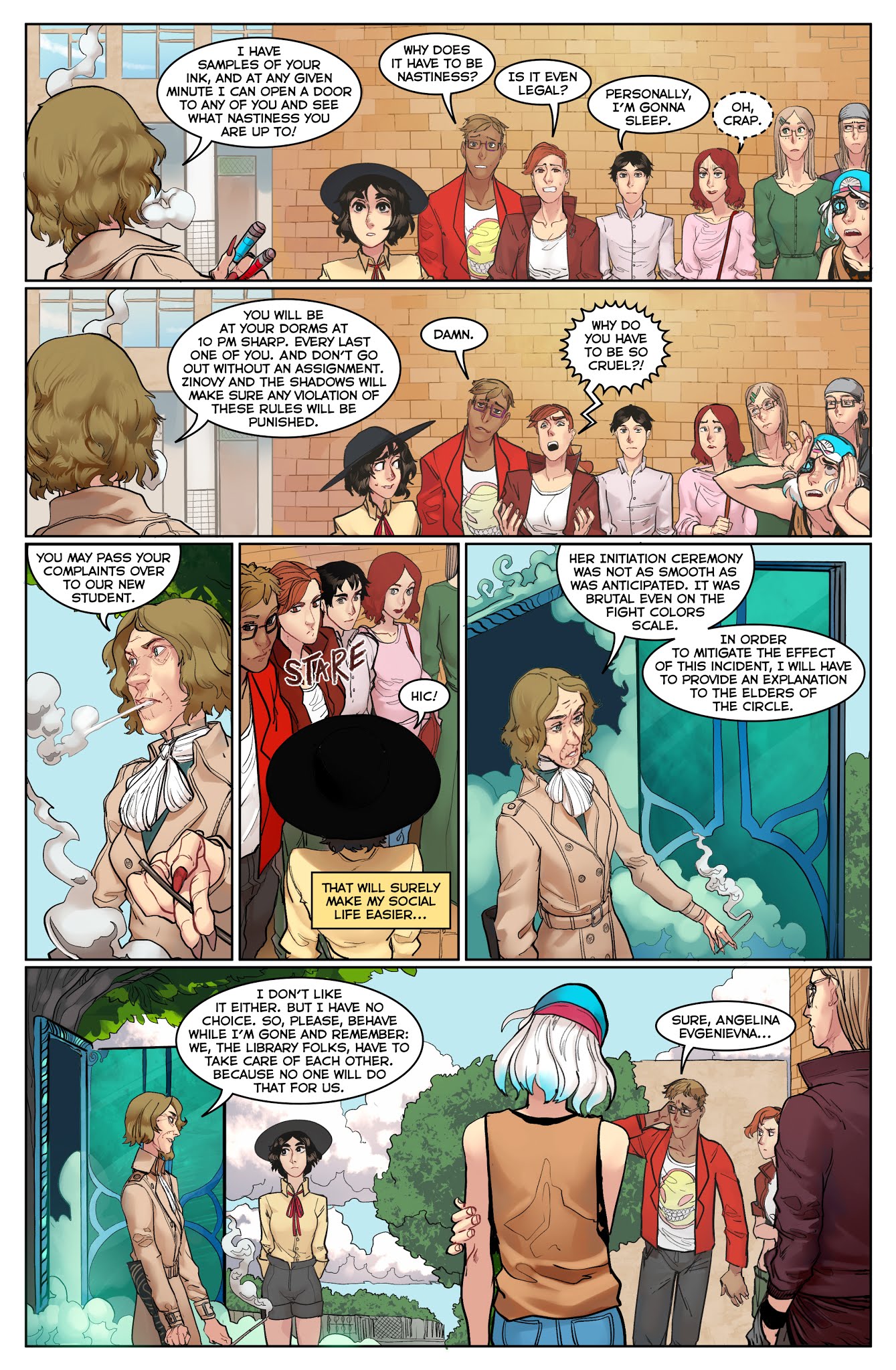 Read online Exlibrium comic -  Issue #10 - 13