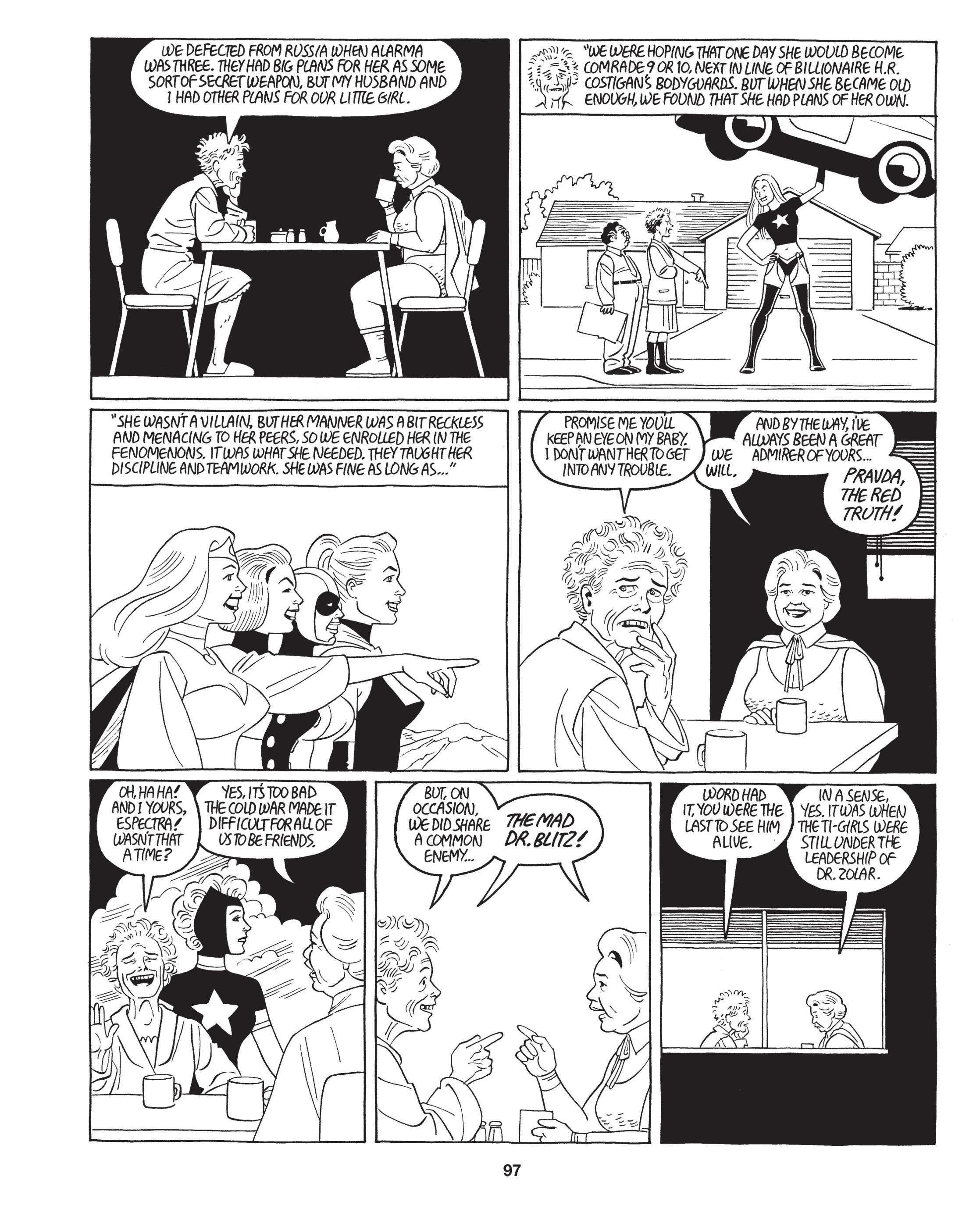 Read online Love and Rockets: New Stories comic -  Issue #1 - 99