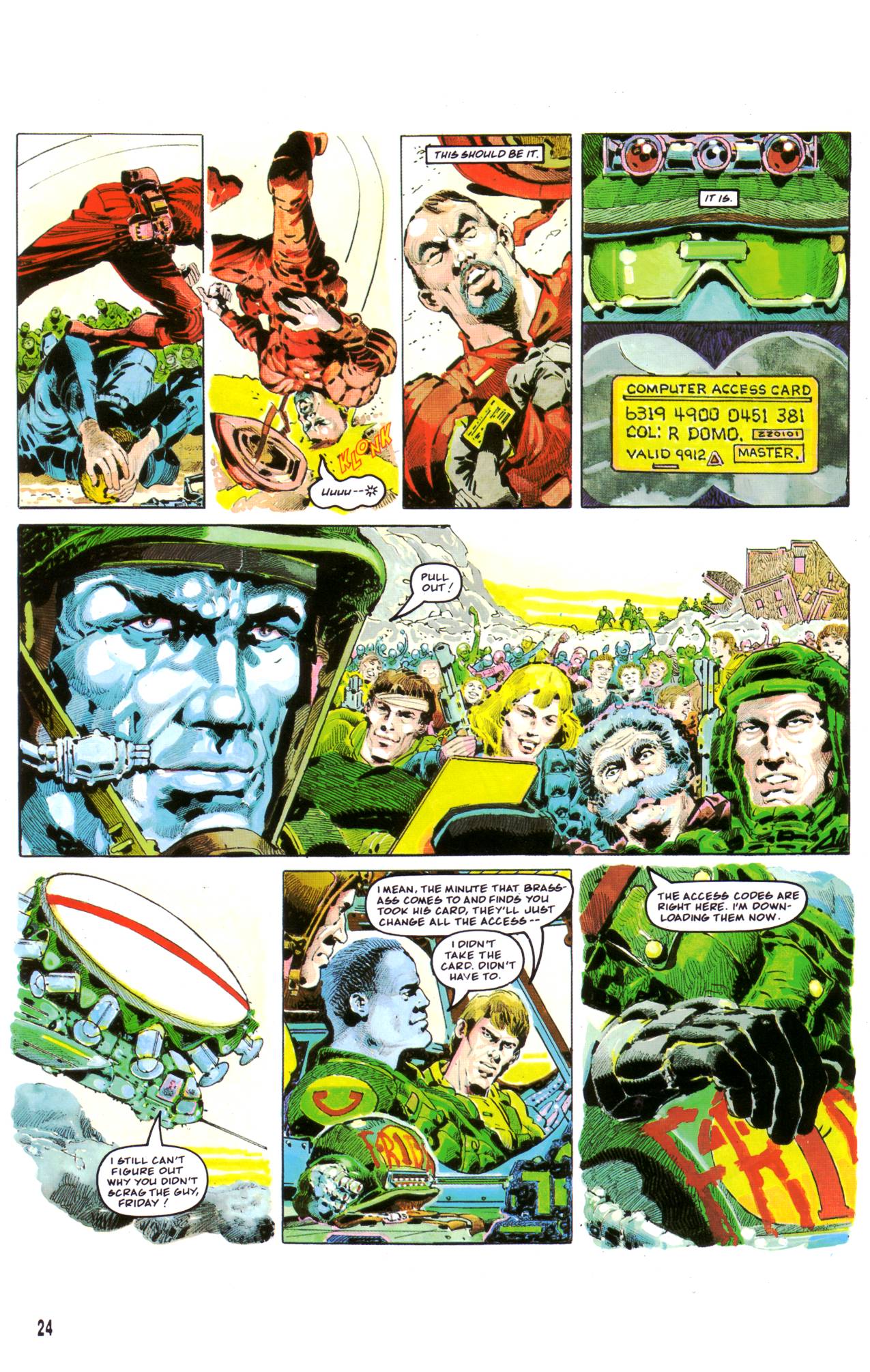 Read online Rogue Trooper:  The Final Warrior comic -  Issue #2 - 25